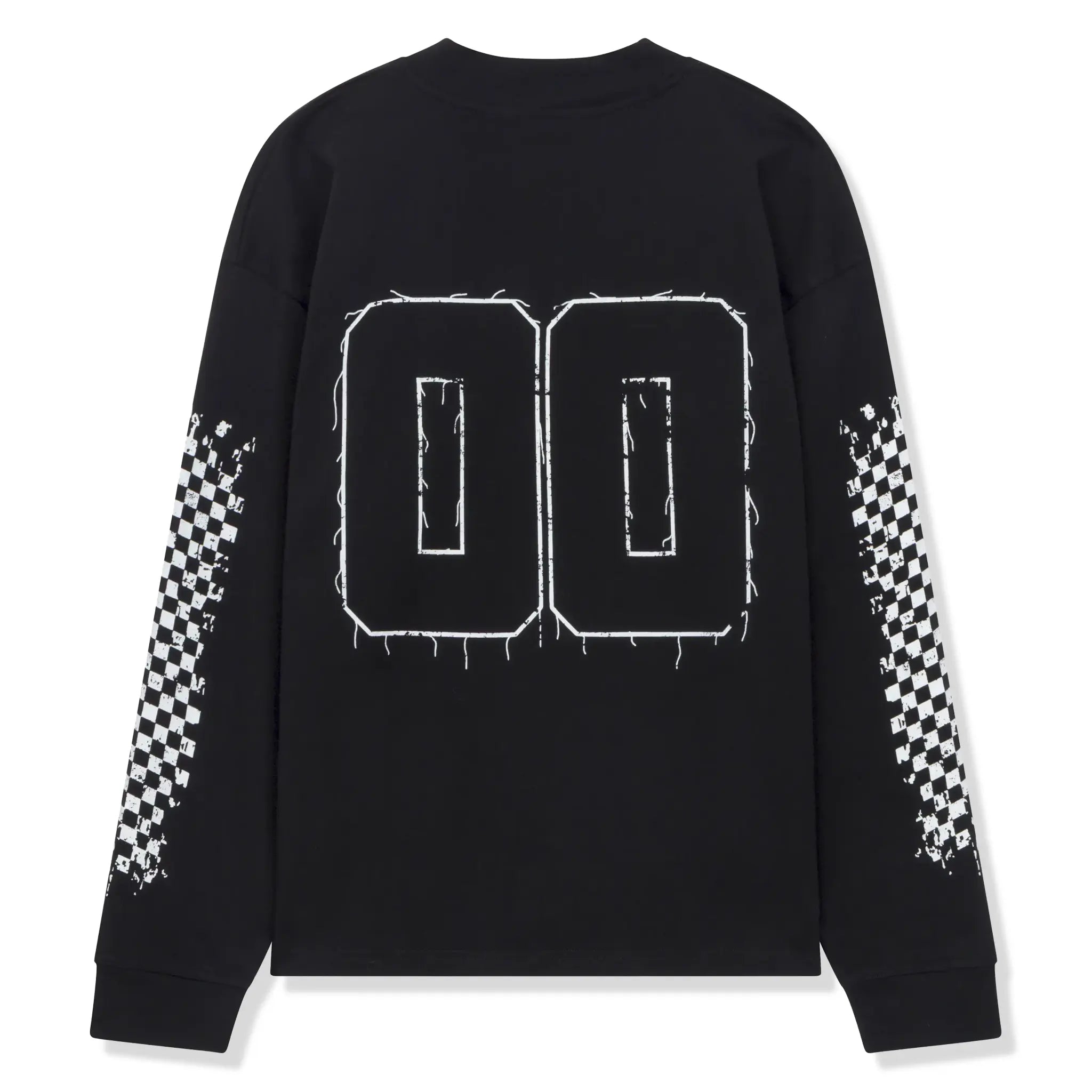SIARR Chequered L/S Black T-Shirt - view 2