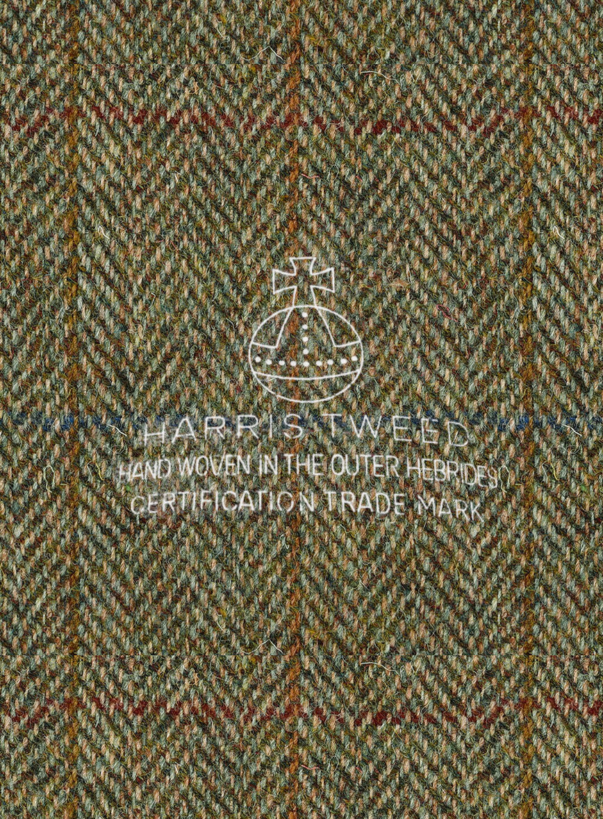 StudioSuits Harris Tweed Ranger Green Jacket - view 4