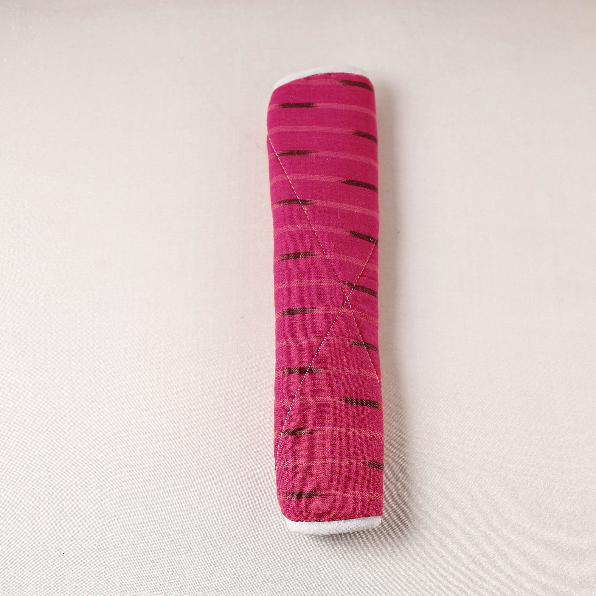 JALPARI Black - Pochampally Ikat Handmade Fridge Handle Cover - view 2