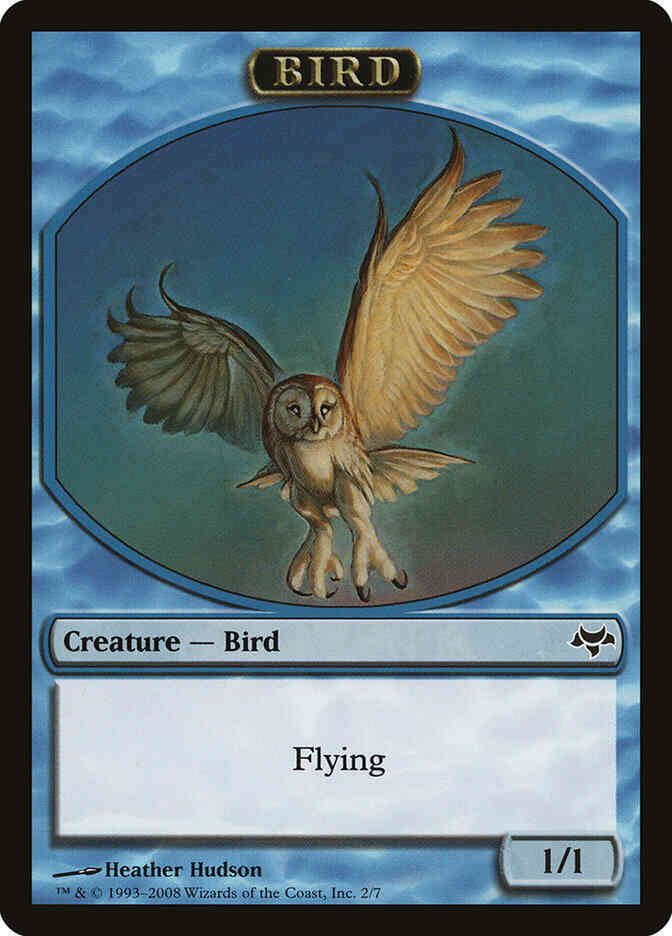 Bird token 02 – Magic Bird Token [02] [Eventide Tokens] [Non-Foil]