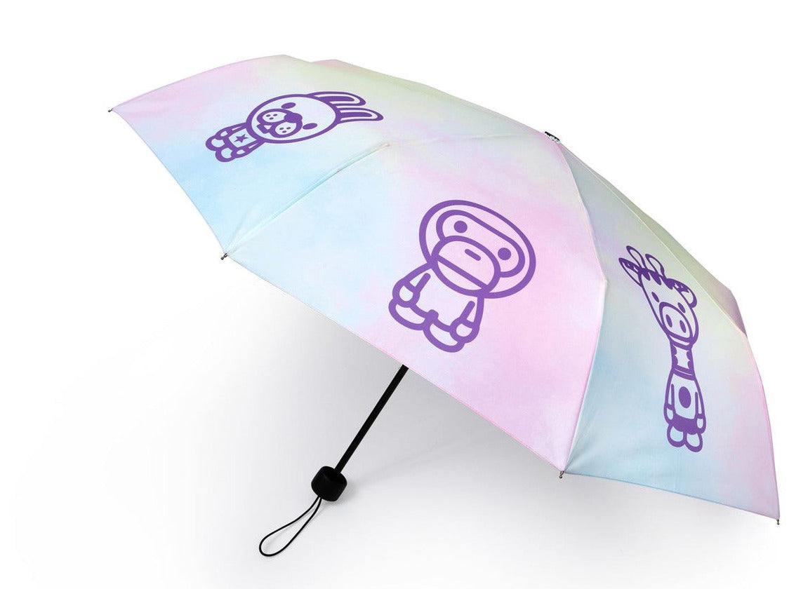 Sneaker Cafe Mumbai Baby Milo Tie Dye Foldable Umbrella
