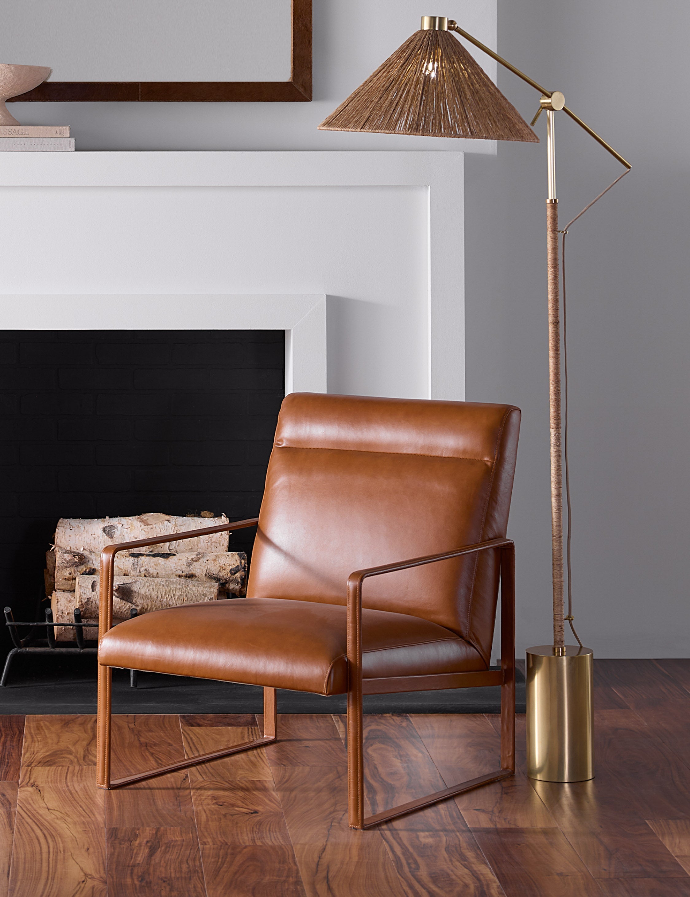 Lulu and Georgia Lexi Floor Lamp – Natural - view 2