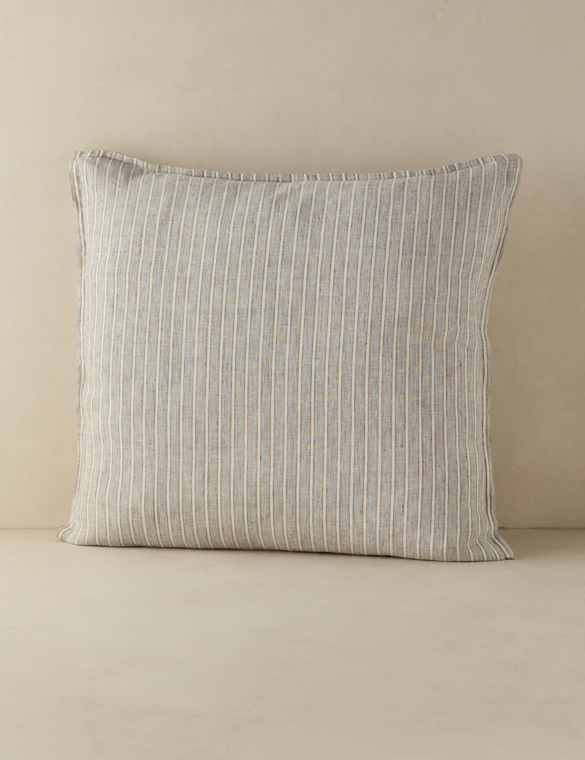 Lulu and Georgia Eadlin Striped European Flax Linen® Sham - view 2