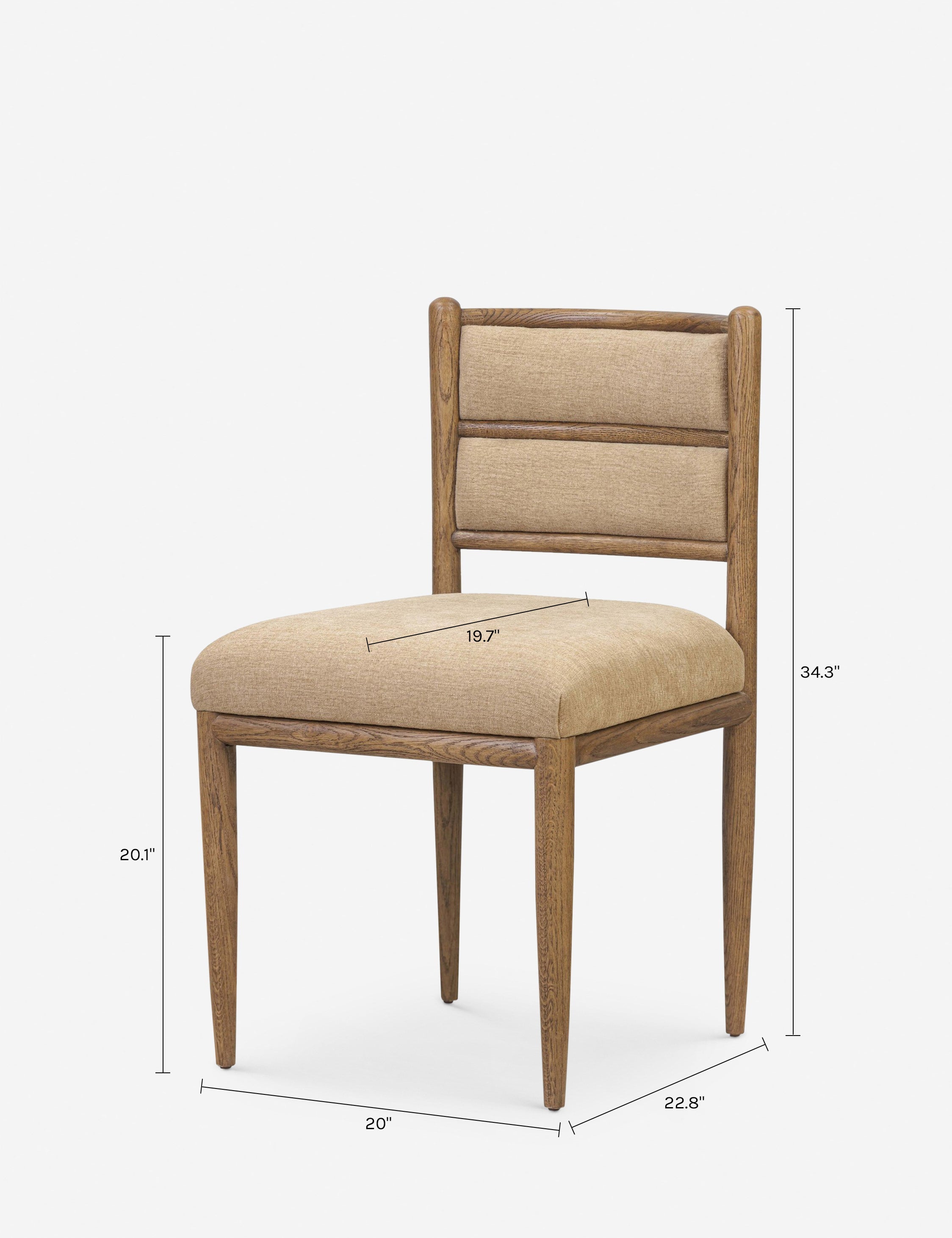 Lulu and Georgia Ferdy Dining Chair – Natural - view 6