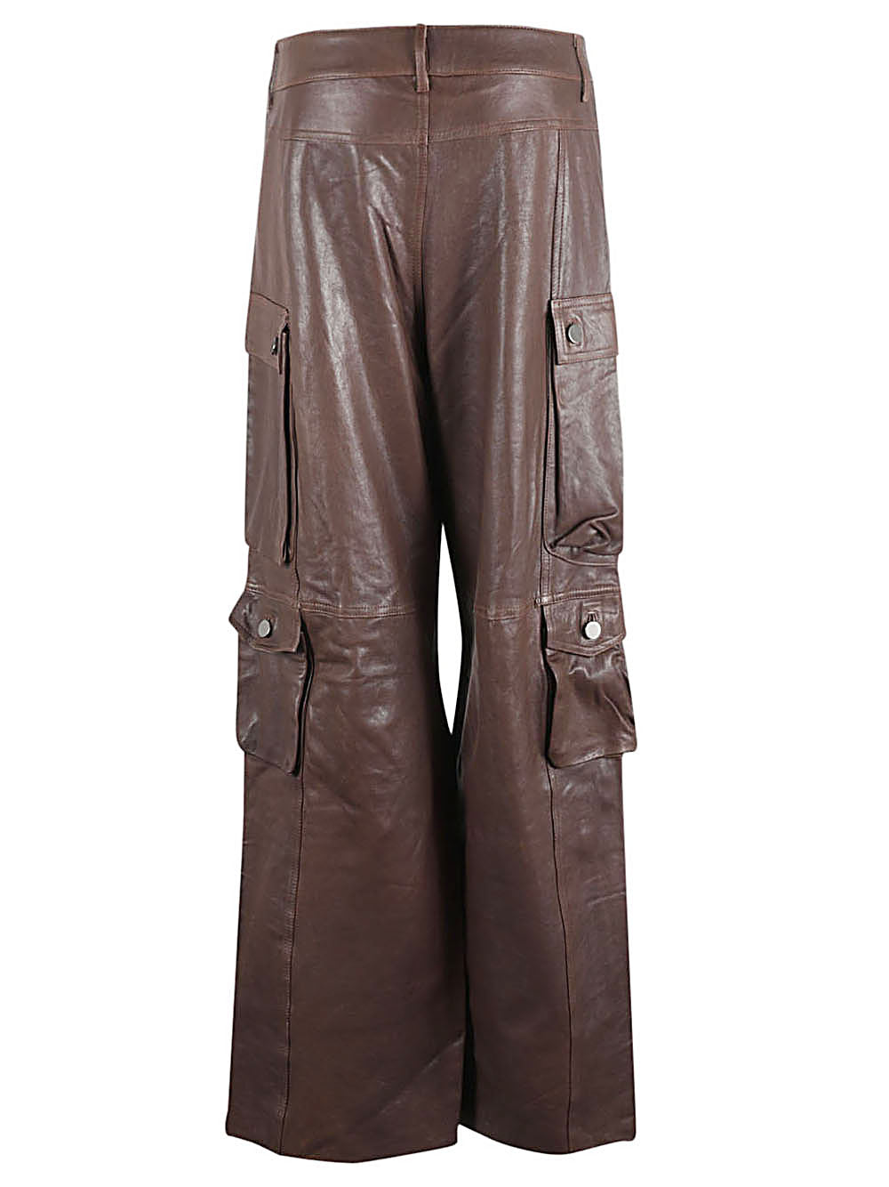 Fermas.Club Leather cargo pants - view 2