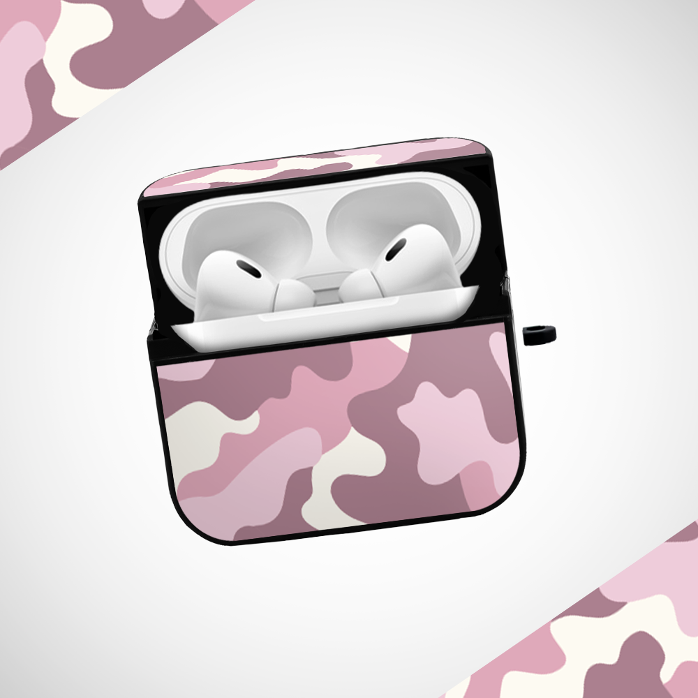 Cover It Up Bubblegum Camo Glass Airpods Pro 2 Case Covers - view 2