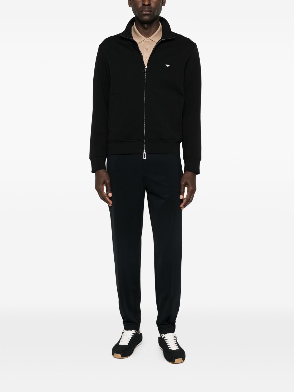 Emporio Armani Logo cotton sweatshirt - view 2
