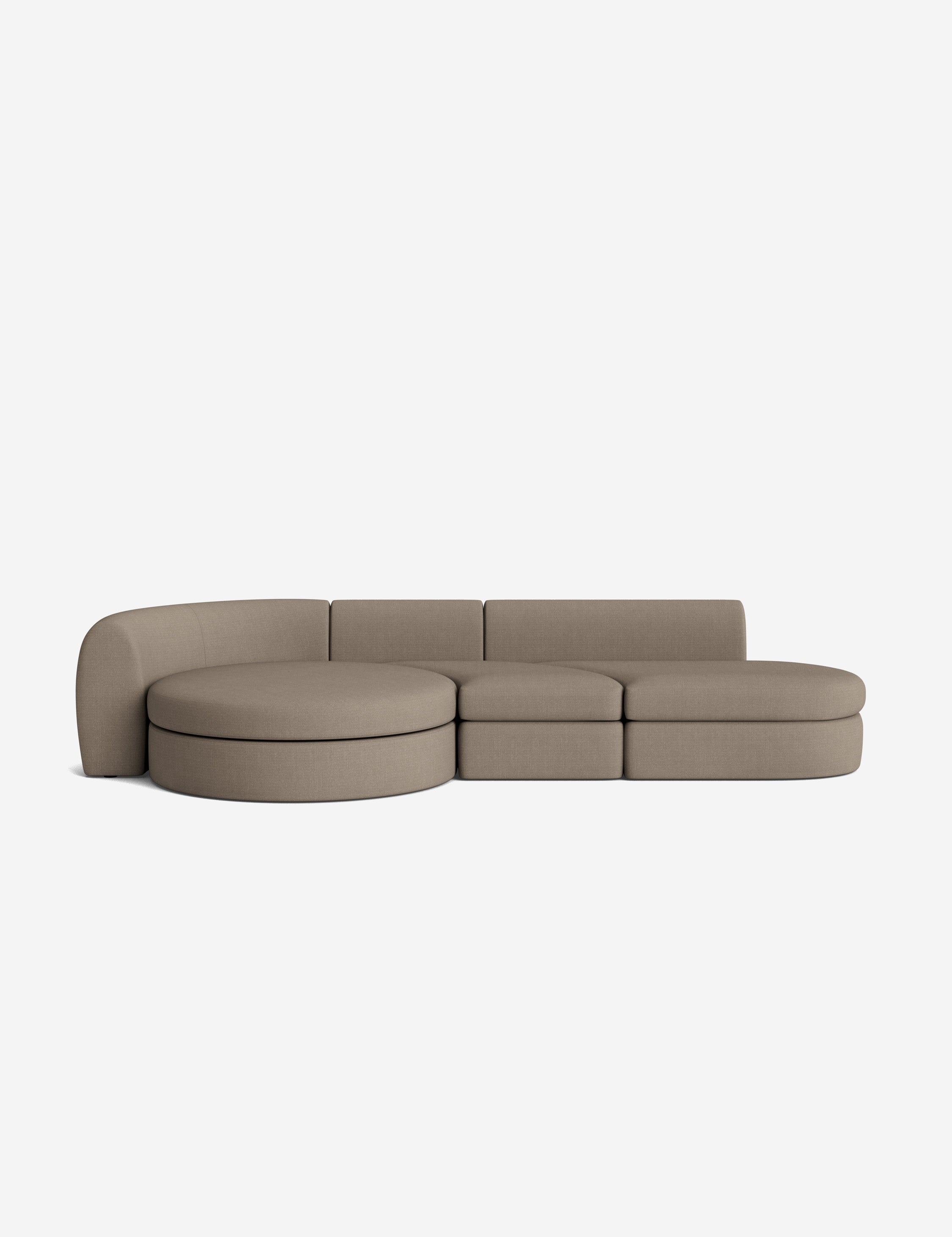 Lulu and Georgia Buckley Modular Chaise Sectional Sofa - view 215