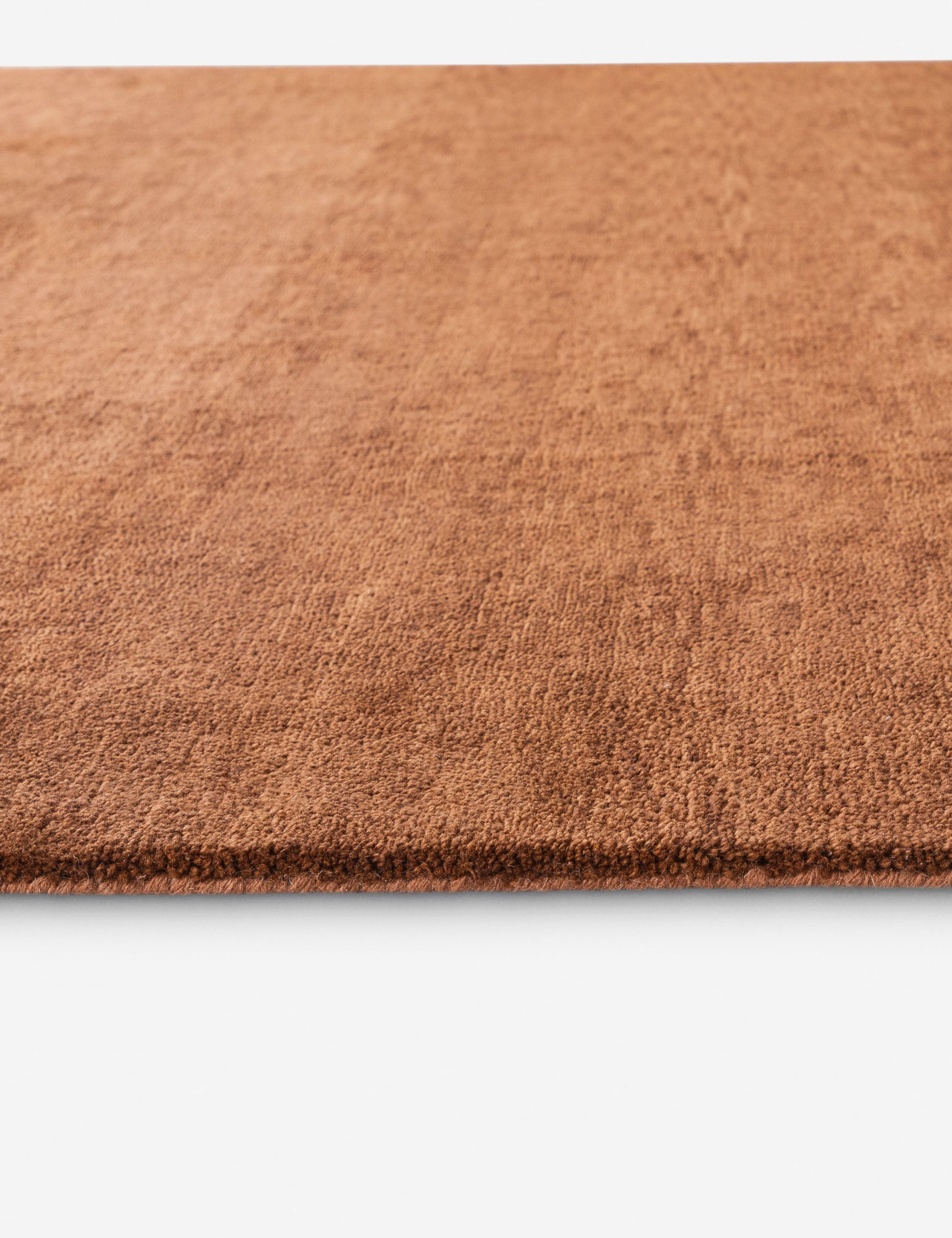Lulu and Georgia Ajnur Hand-Tufted Wool Rug – Rust - view 2