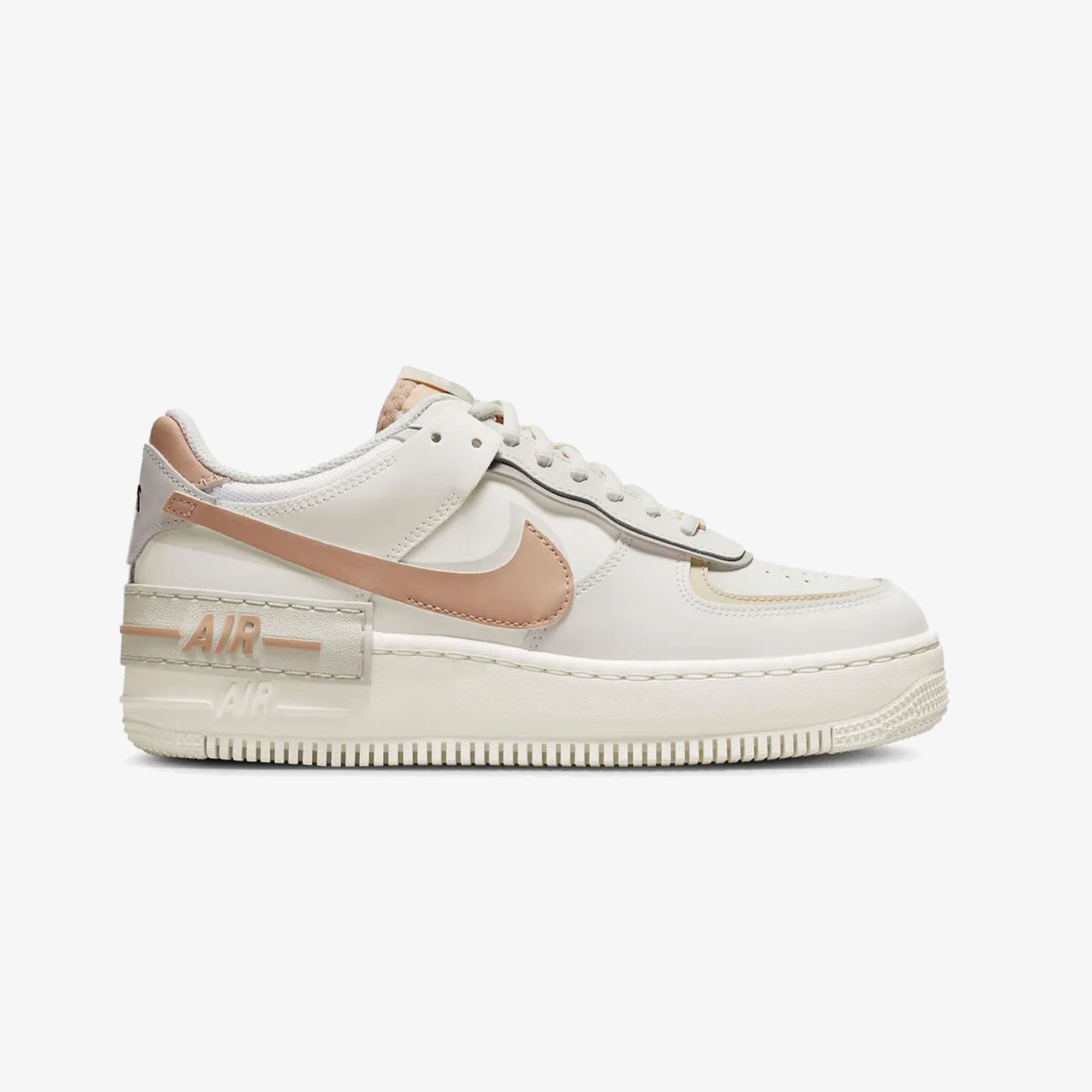 Nike | AIR FORCE 1 SHADOW { SAIL/HEMP-FOSSIL-LIGHT BONE