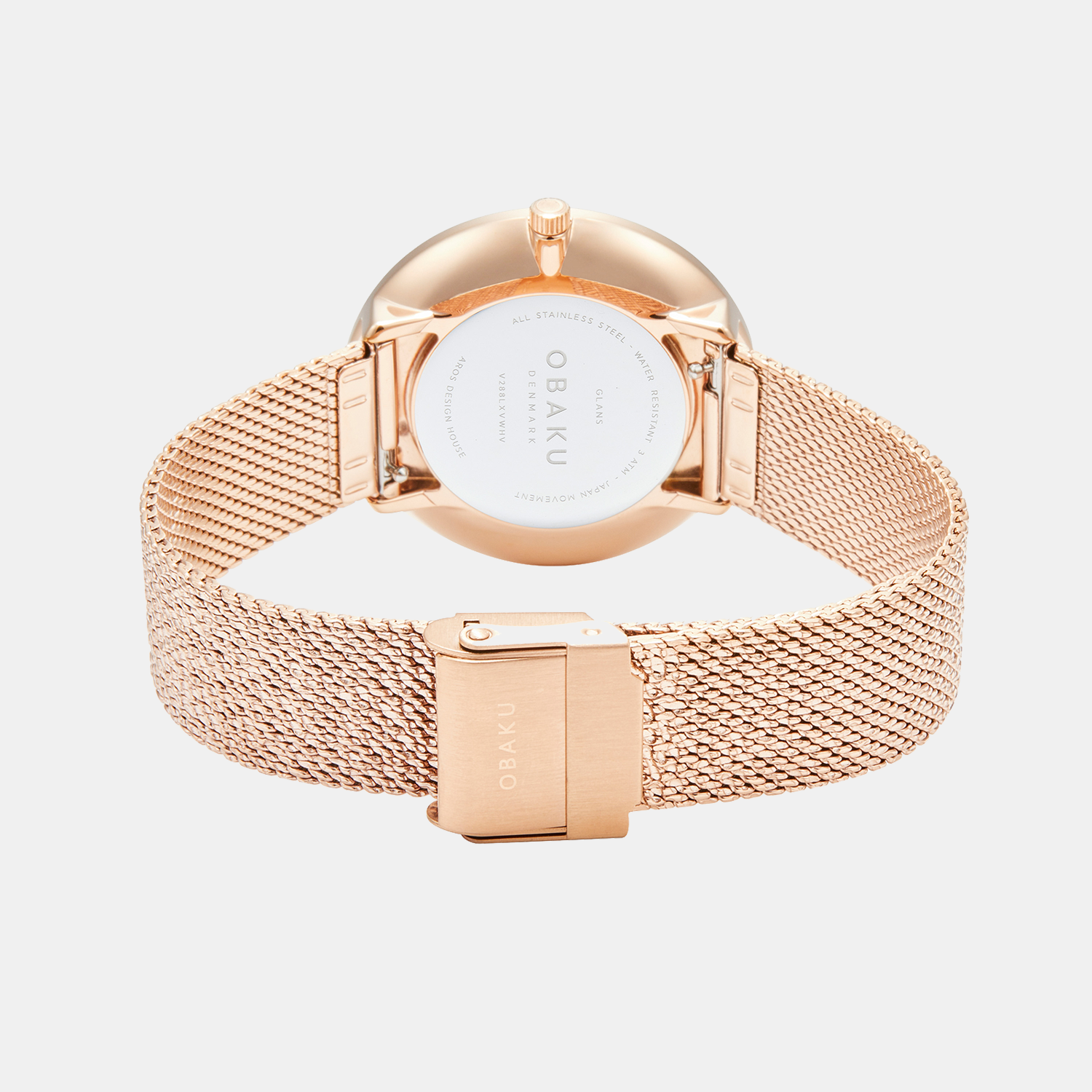 Obaku Glans Roses Women Quartz White Dial Analog Stainless Steel Watch V288LXVWHV - view 4
