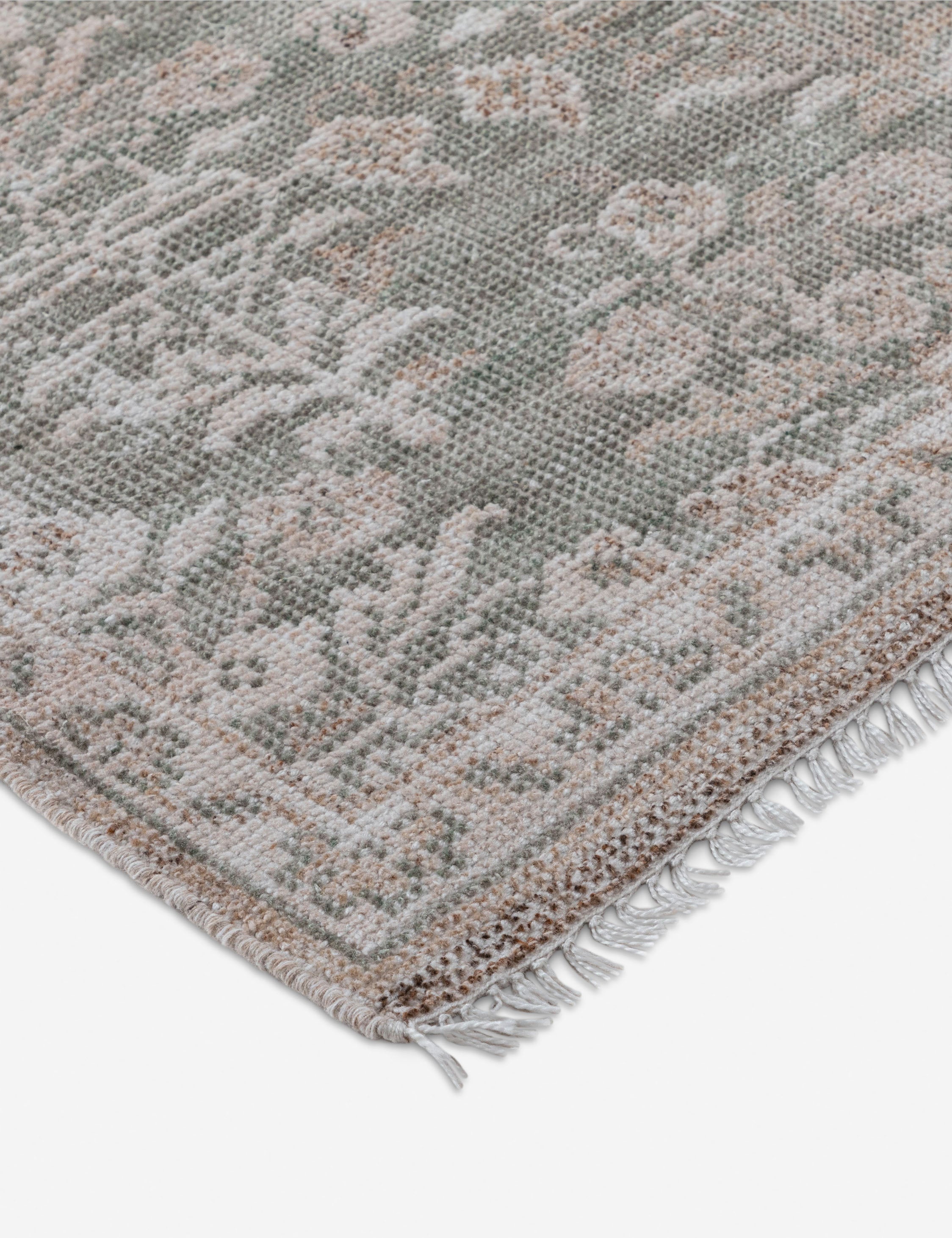 Lulu and Georgia Leslie Hand-Knotted Indoor / Outdoor Rug - view 2