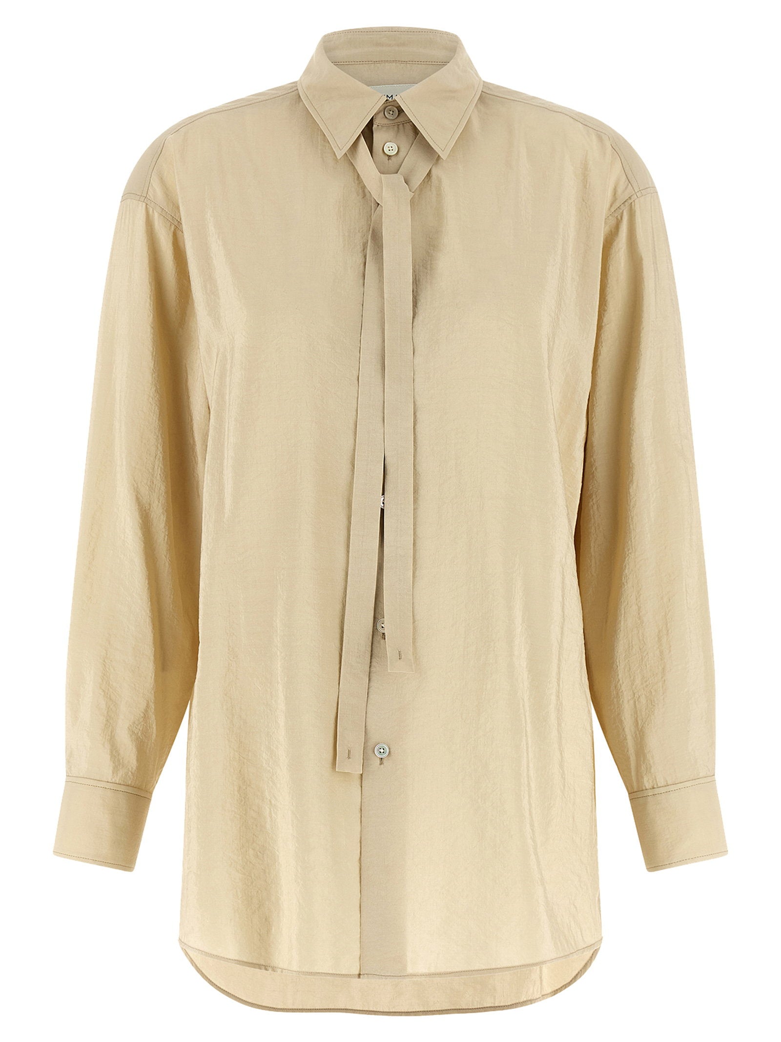 Lemaire Tie Shirt – 74% silk, 24% polyamide