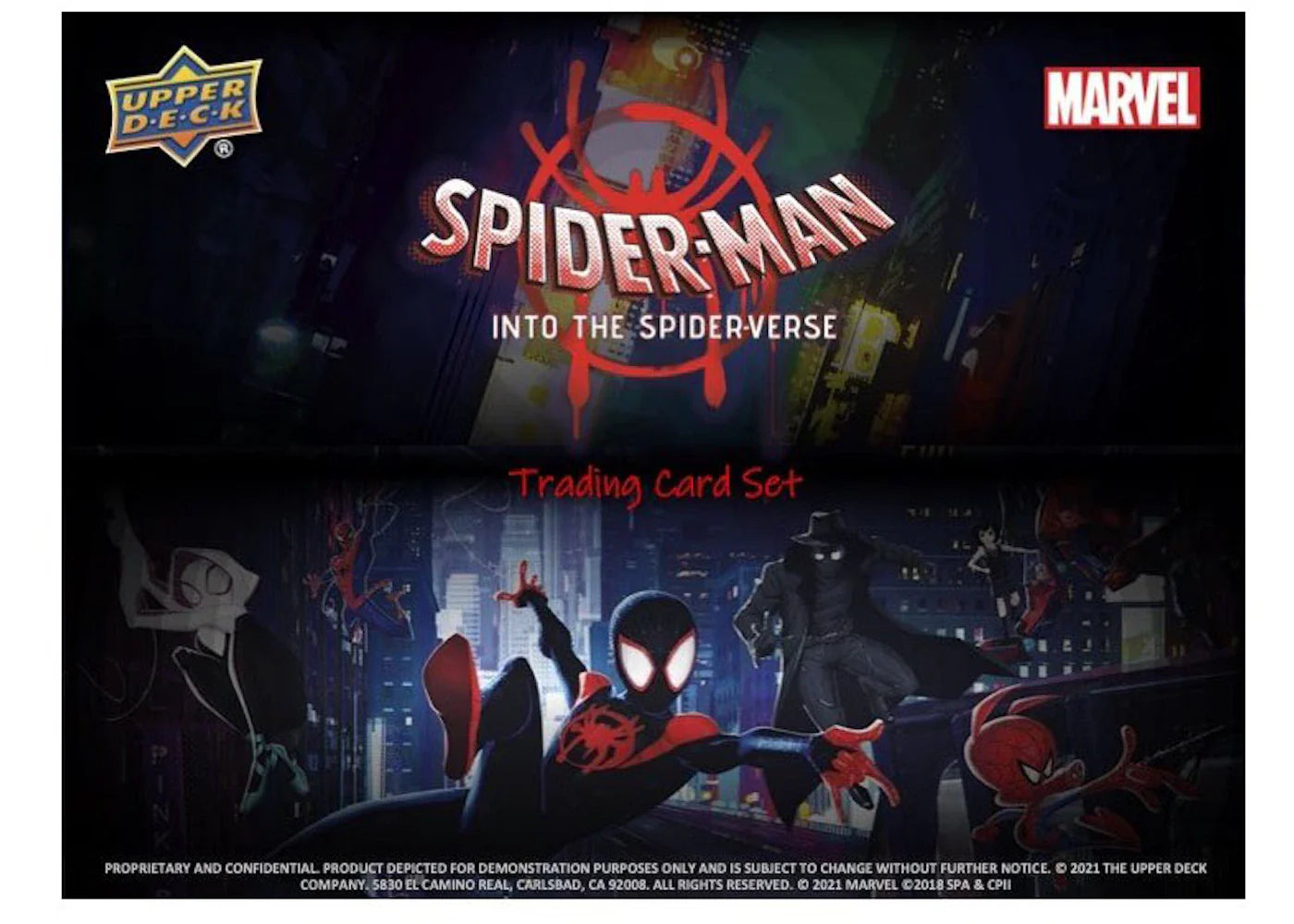 Marvel spider-man into – 2022 Upper Deck Marvel Spider-Man: Into The Spider-Verse Hobby Box