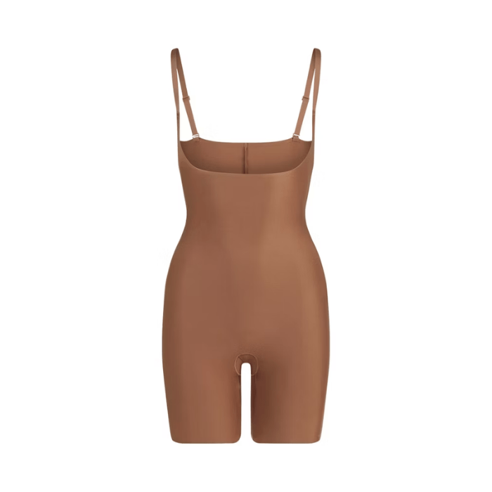 HYPE ELIXIR Skims Body Core Sculpt Open Bust Mid Thigh Bodysuit Jasper
