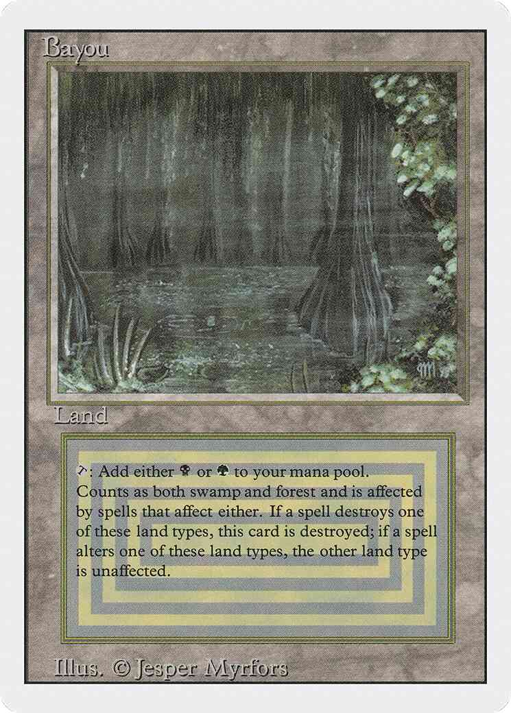 Bayou 283 revised – Magic Bayou [283] [Revised Edition] [Non-Foil]