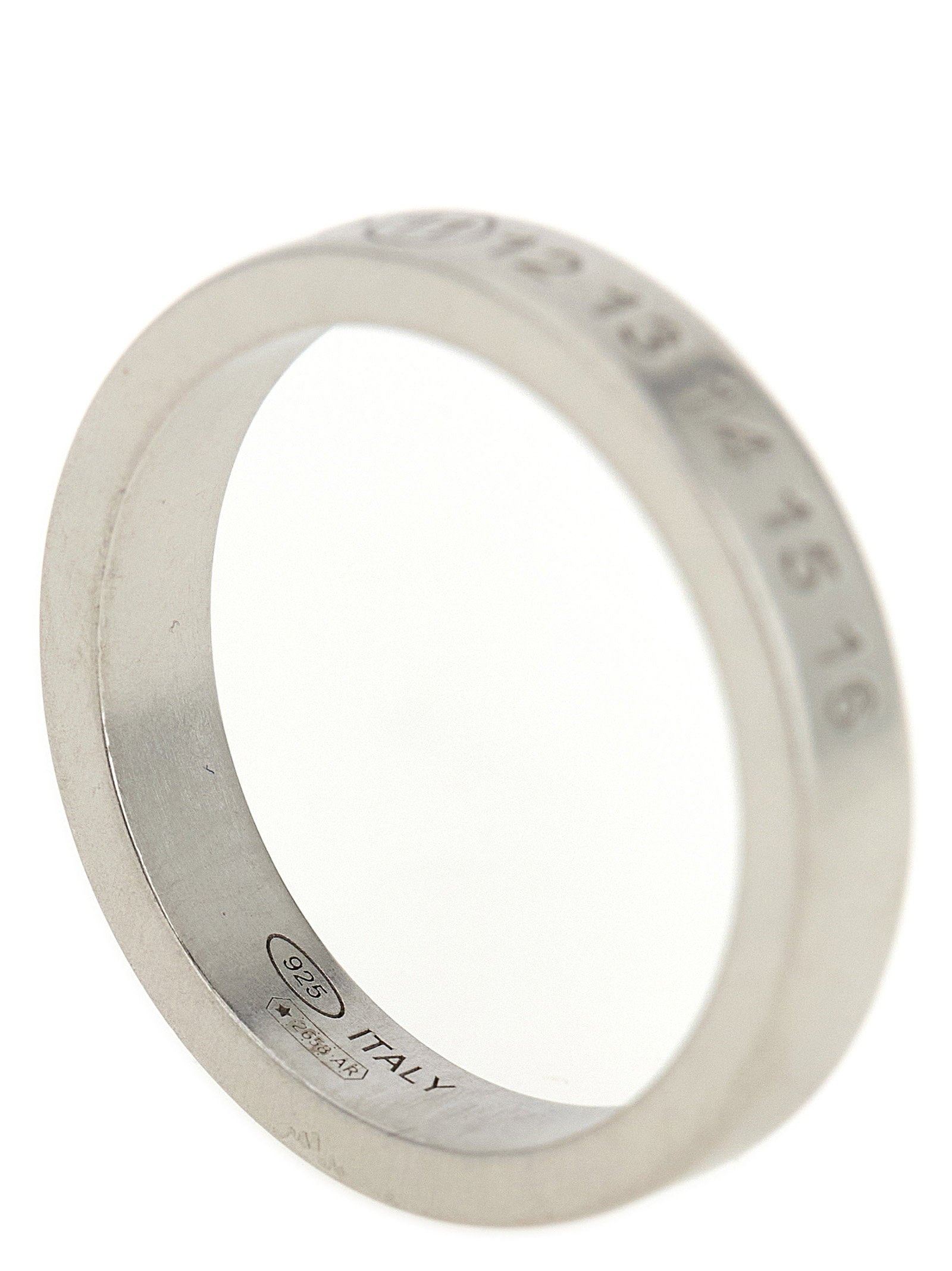 Maison Margiela Number Reference Ring – 100% silver - view 2