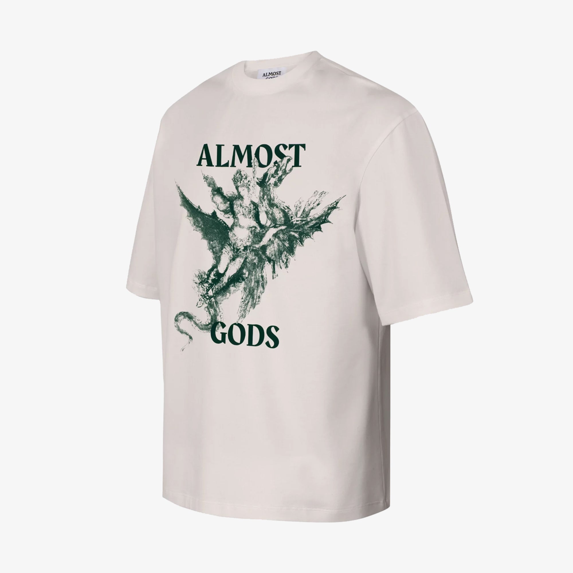 Almost Gods | Dream Of The Orient Relaxed Tee { Off White - view 2