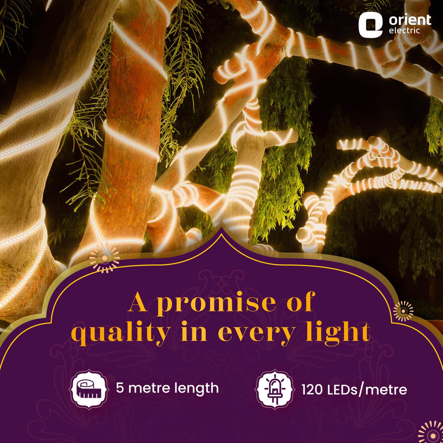 orientelectric JoyLite 5-meter 120 LED Rope Strip Light - view 8