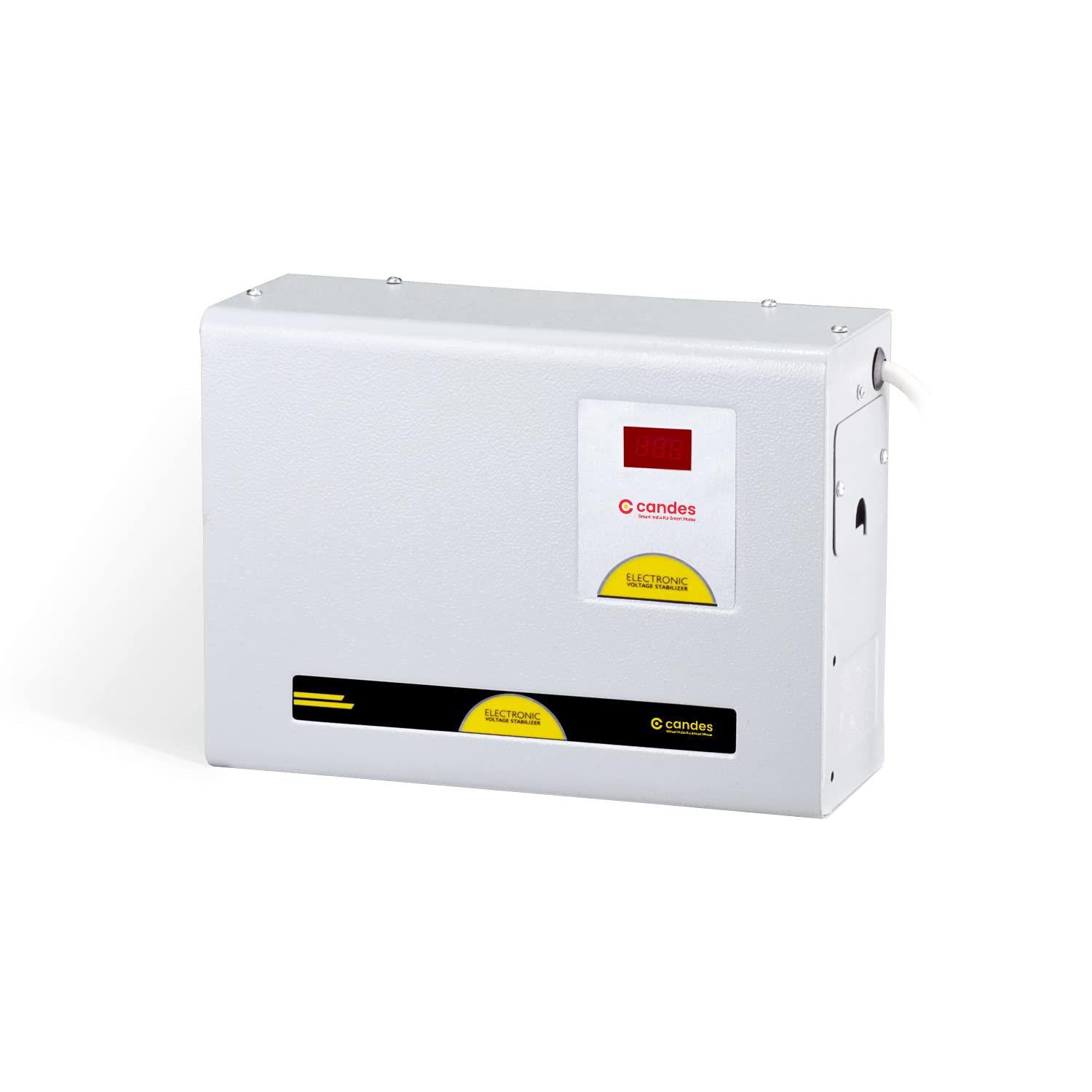 Candes Crystal 5KVA for 2 Ton/2.2 Ton AC (130V to 280V) Voltage Stabilizer Best for Inverter AC, Split AC or Windows AC up to 2.5 Ton (Including 1.8 T