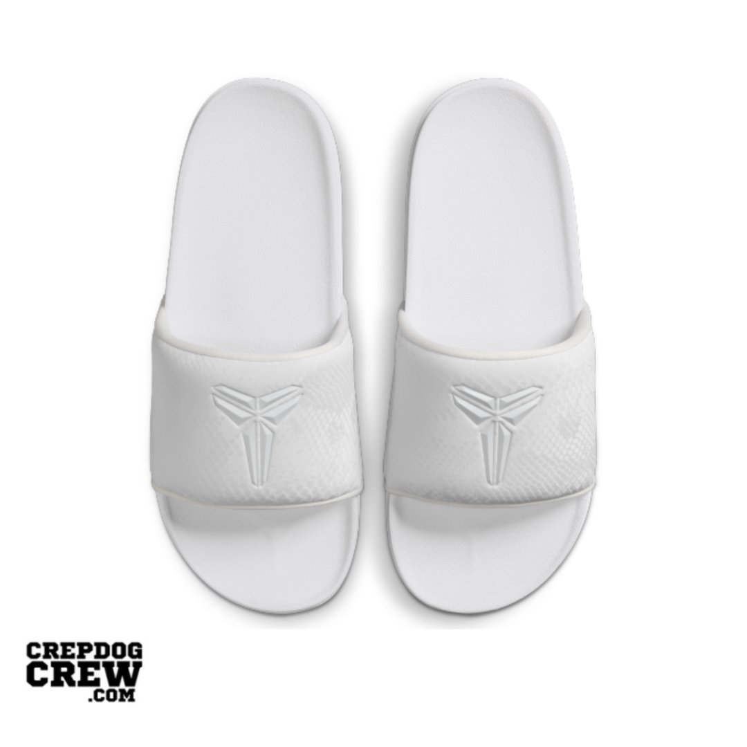 Nike Kobe Offcourt Slide Triple White - view 2