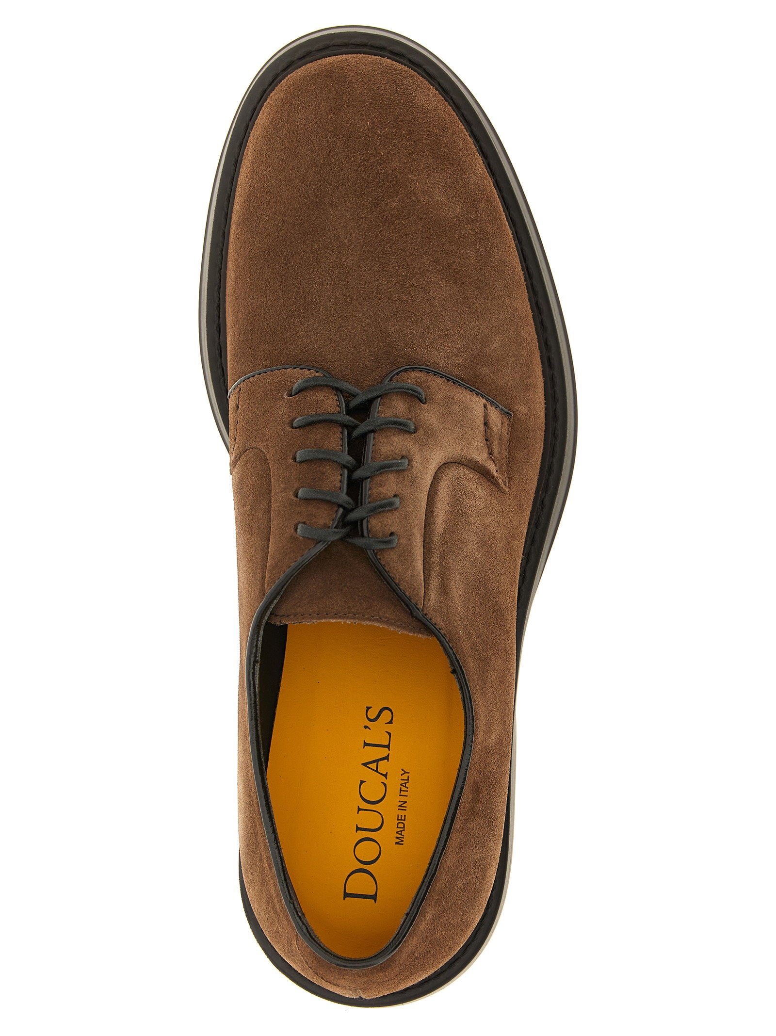 Doucal's Suede Lace Up - view 4