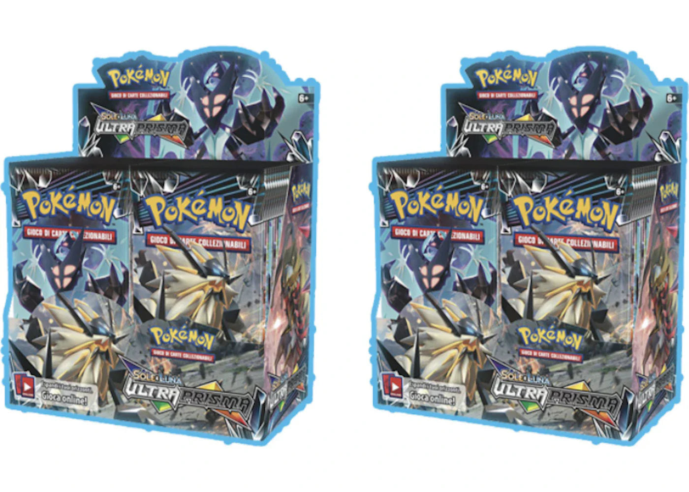 Pokémon 2018 Pokemon Sun & Moon Ultra Prism Booster Box 2X Lot