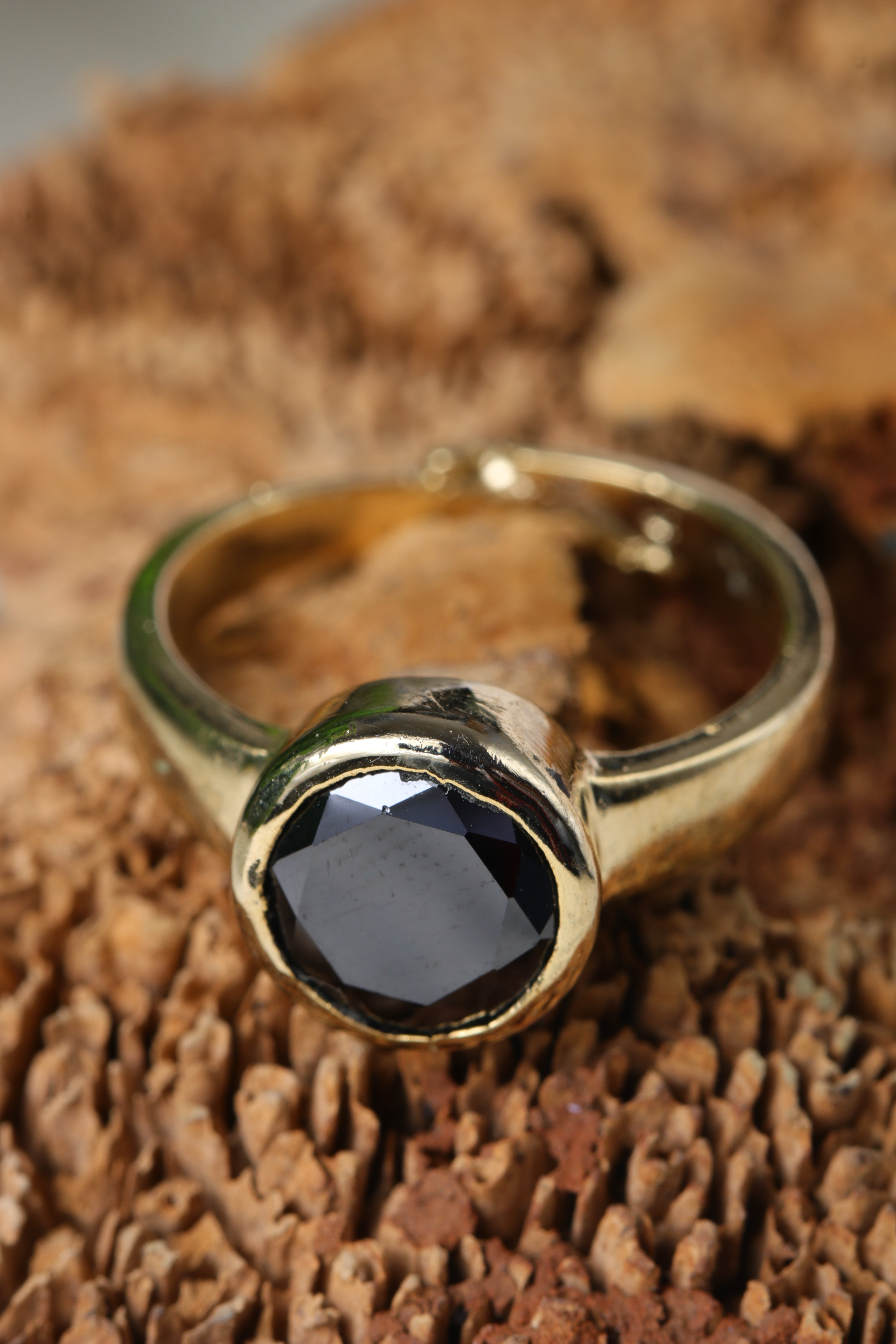 Studio Vaidik Black Zircon Vashikaran Ring - view 2