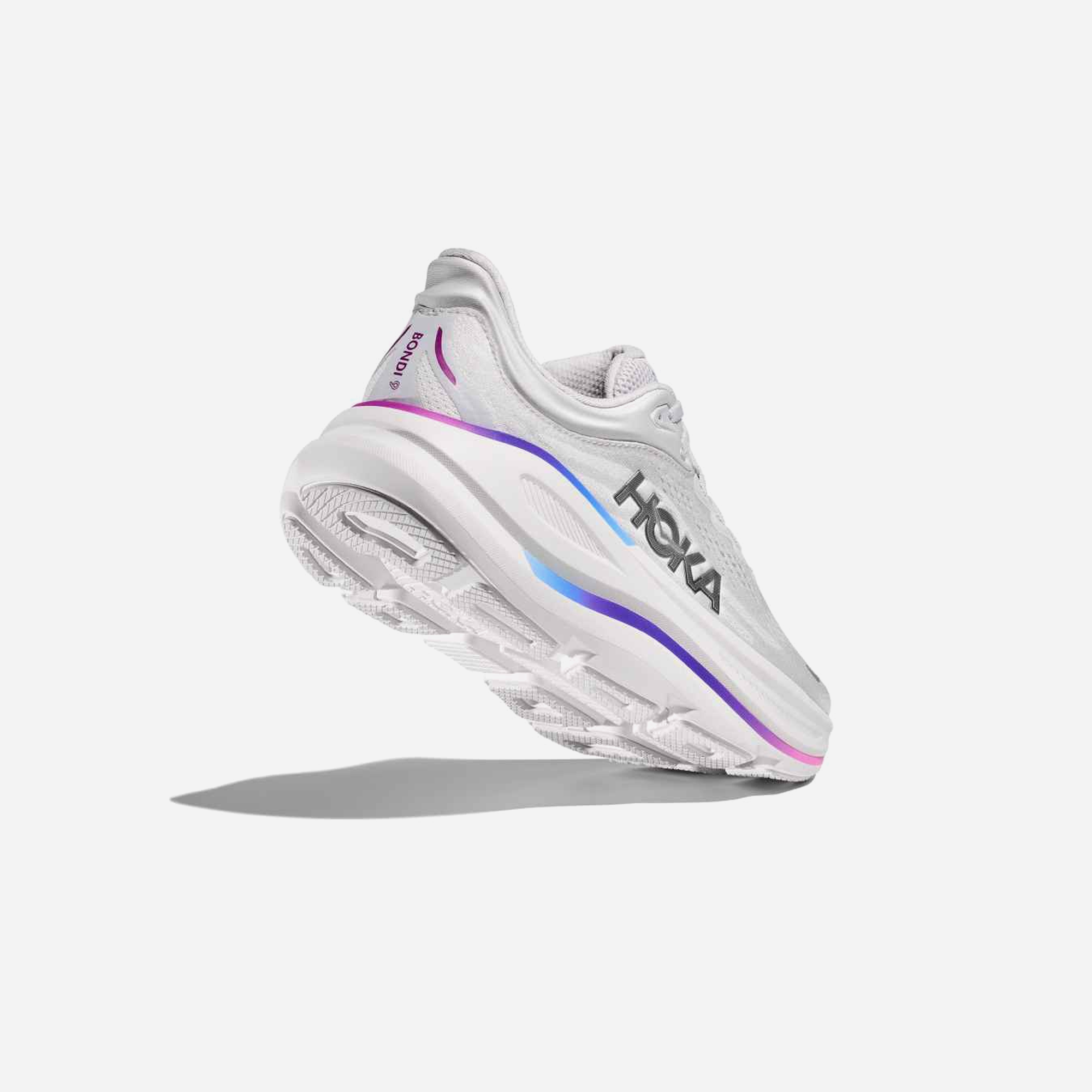 Hoka Bondi 9 Cosmic Grey White Regular WMNS - view 2