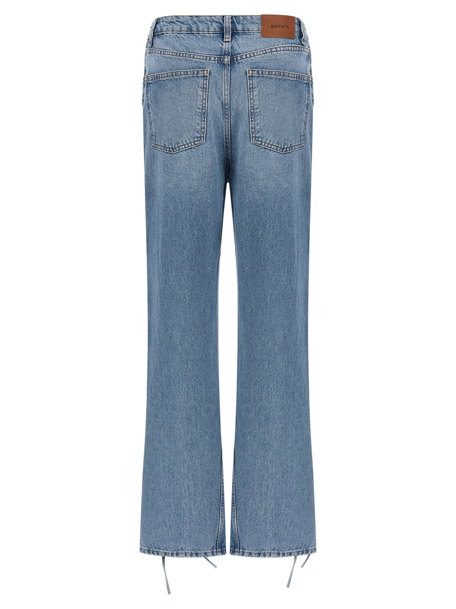 Rotate Birger Christensen Twisted Lacing Jeans - view 2