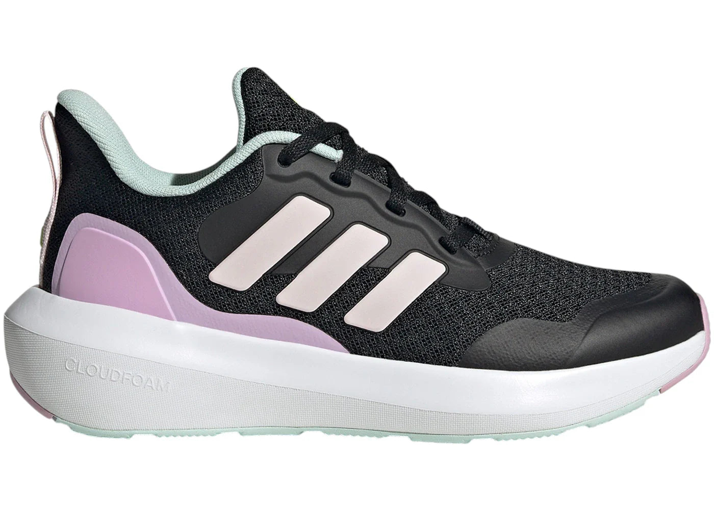 Fortarun 3 0 – adidas Fortarun 3.0 Core Black Clear Pink Bliss Lilac (GS)