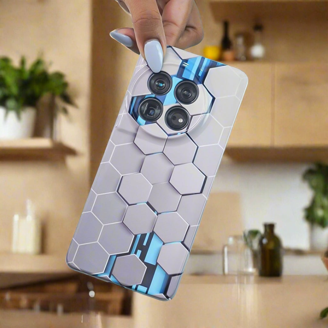 Million Cases 3D Honeycomb Hive Pattern Case - OnePlus - view 4
