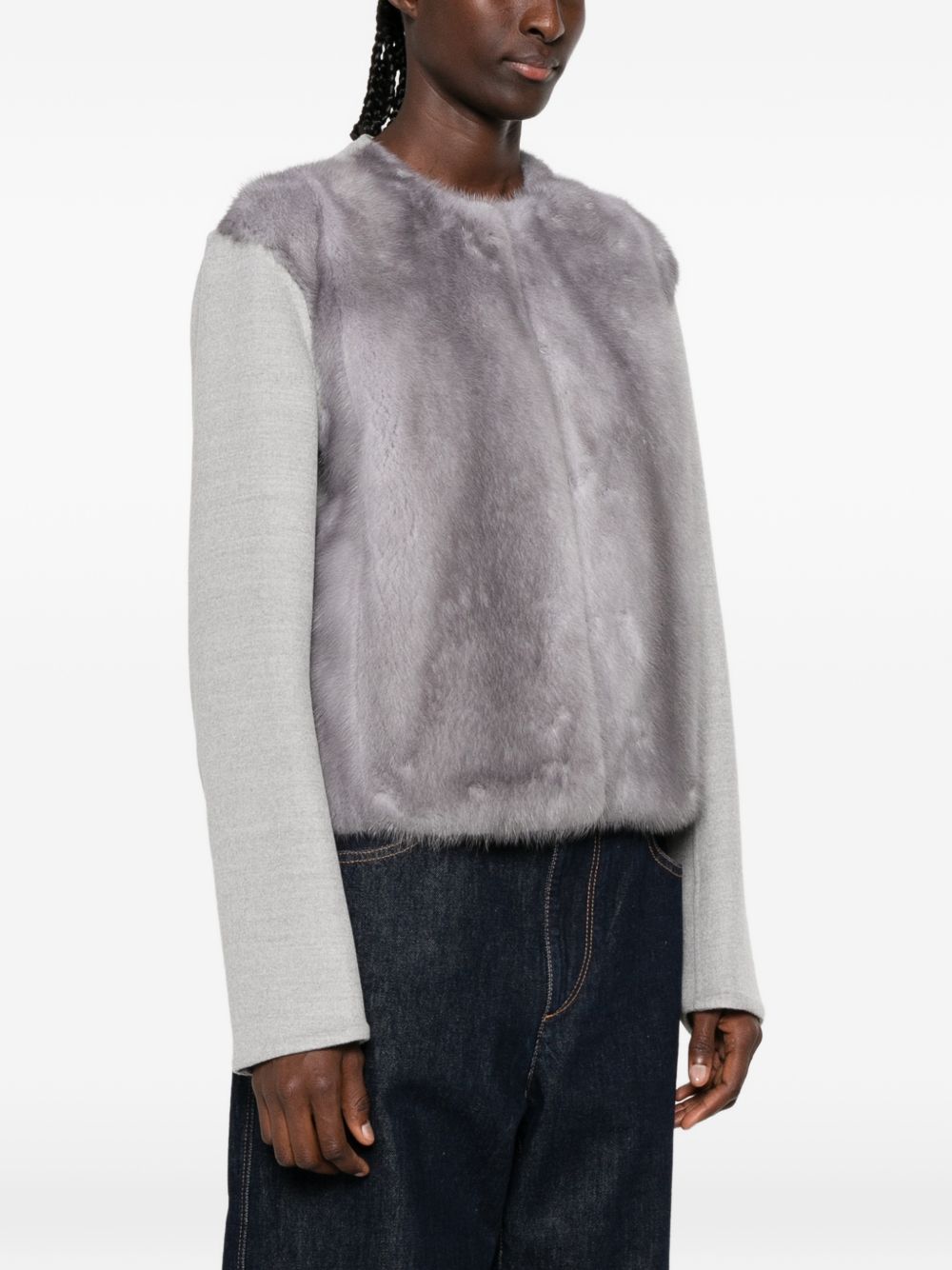 Fabiana Filippi Coat – 100%Real Mink - view 2
