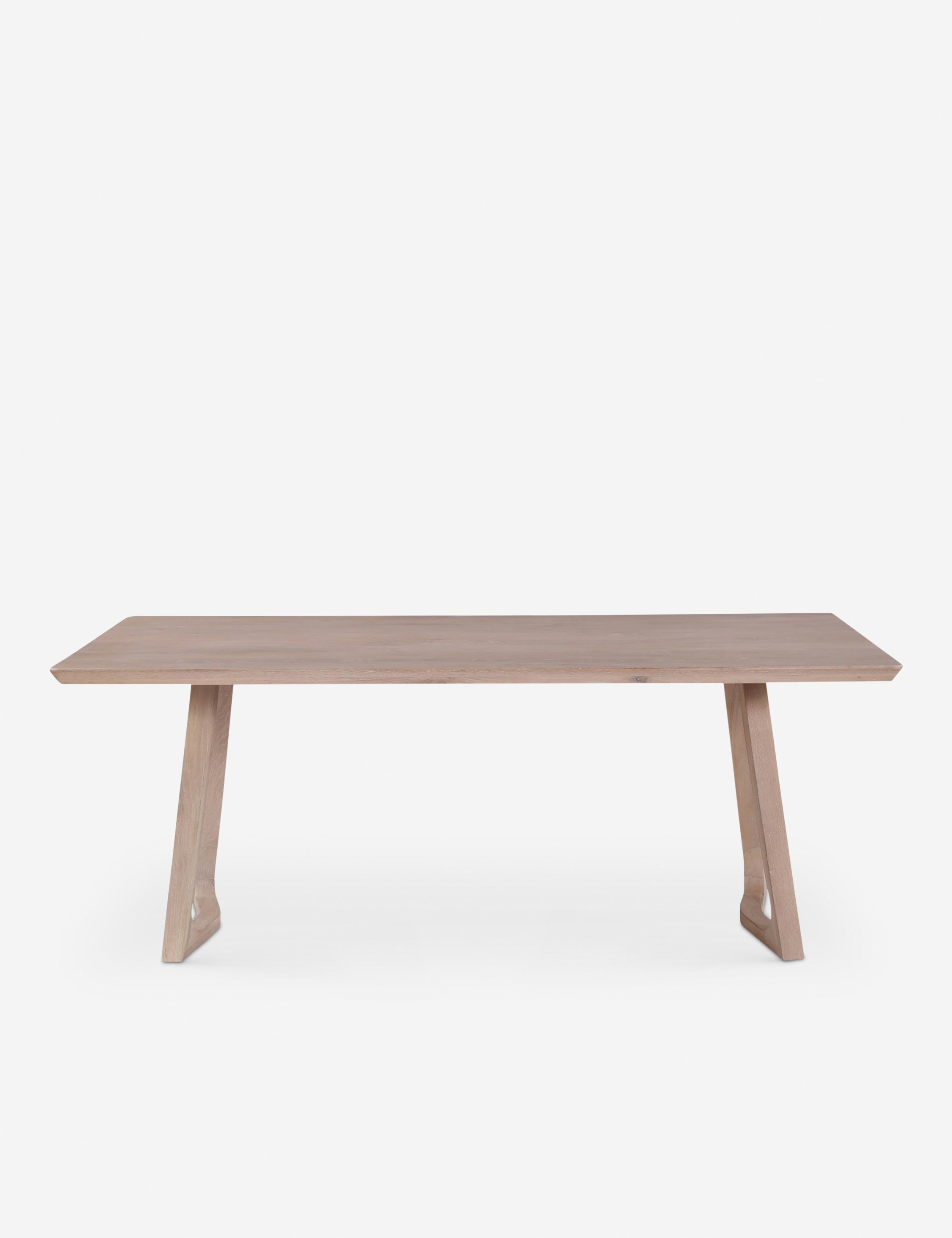 Lulu and Georgia Ivar Dining Table – Whitewash - view 2