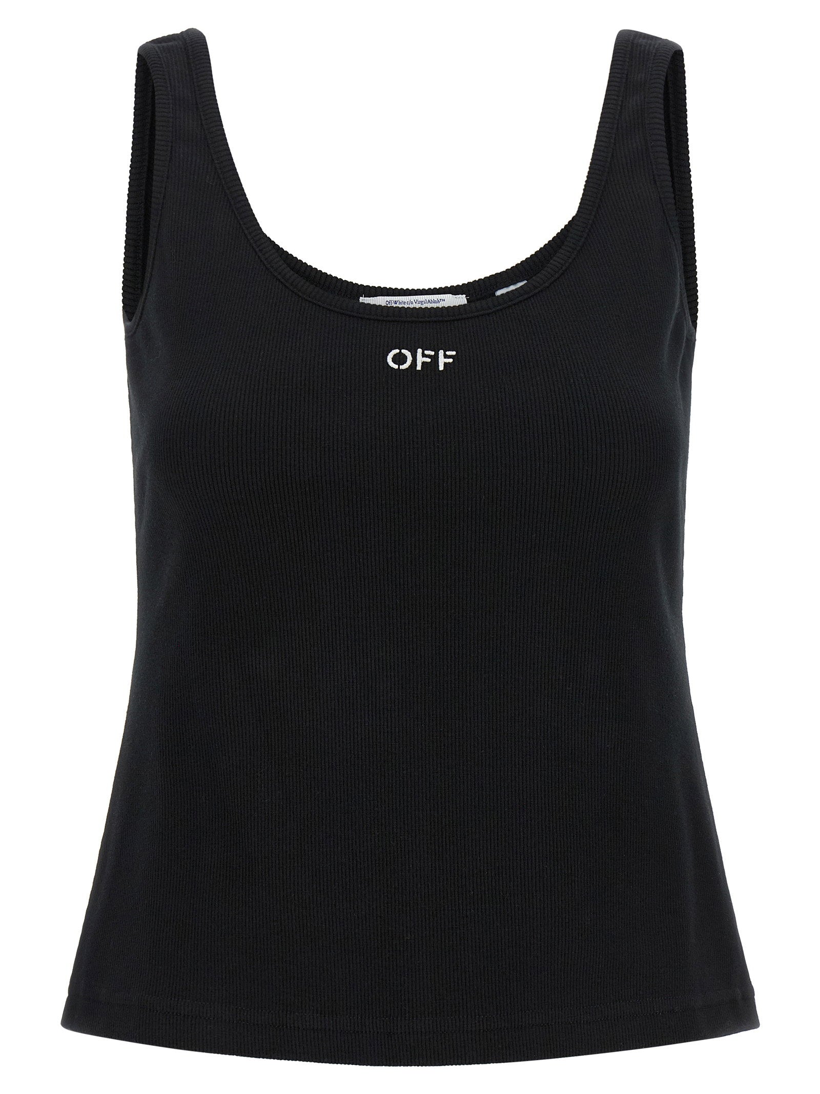 Off White Off Stamp Tank Top – 97% cotton, 3% elastane