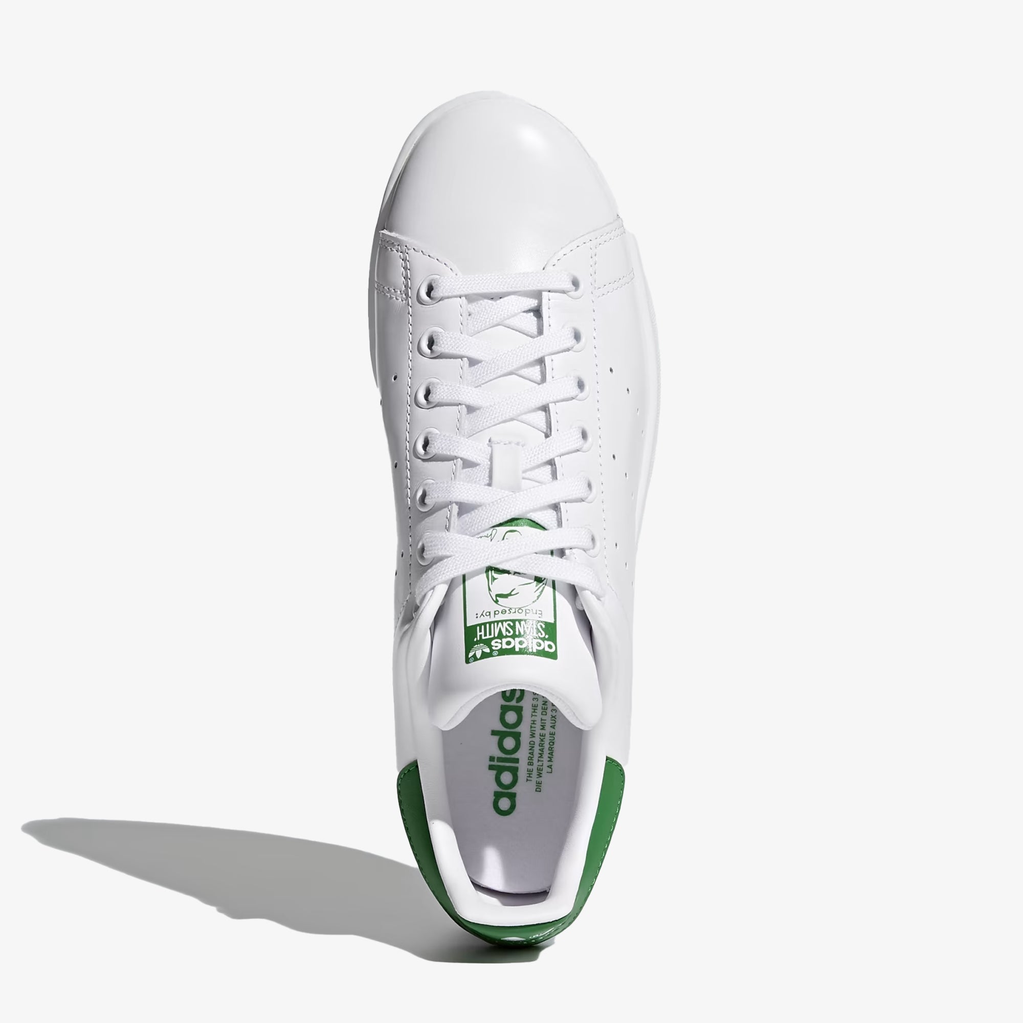 Adidas Originals | Stan Smith { Cloud White/core White/green - view 2