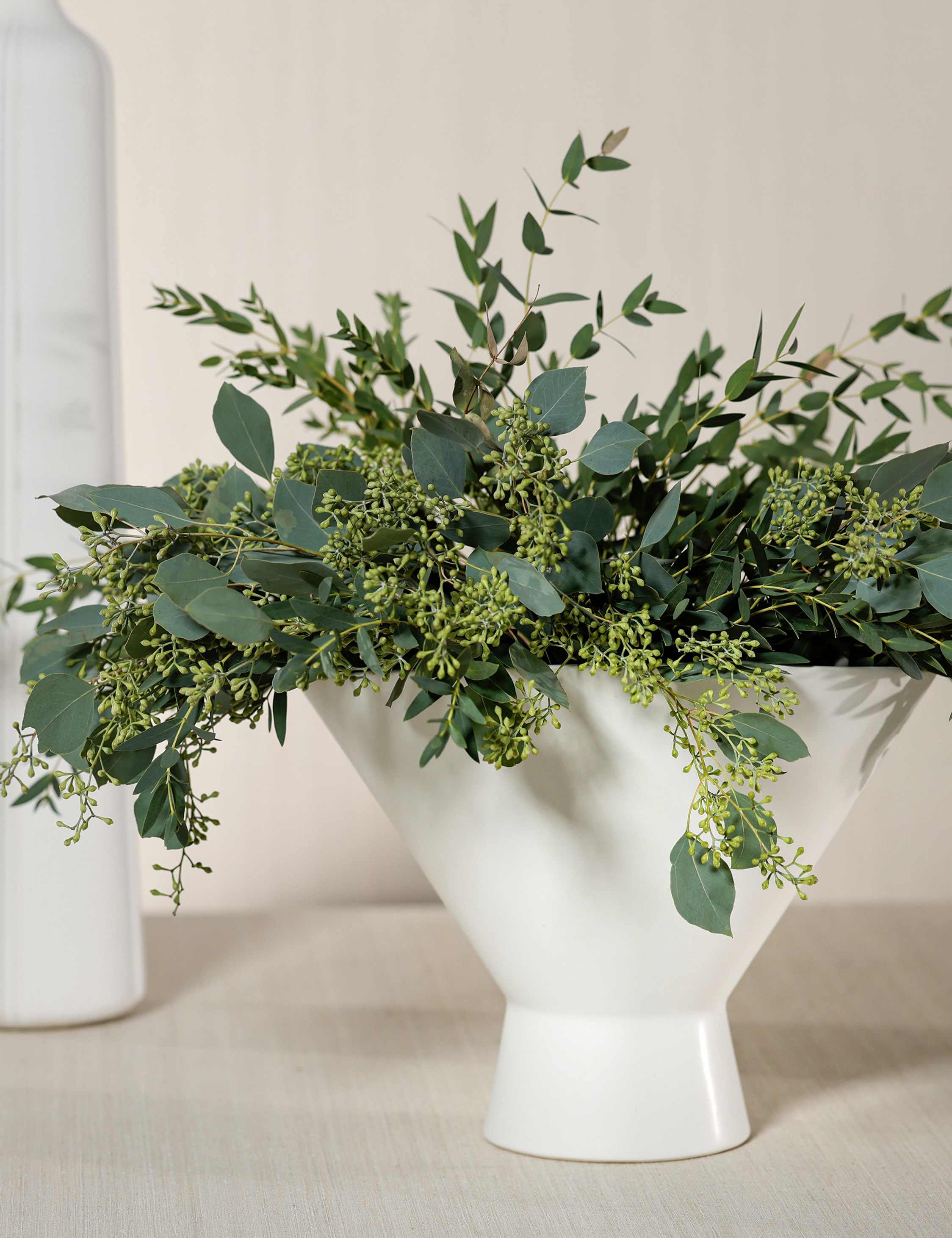 Lulu and Georgia Effia Decorative Vase – White - view 2