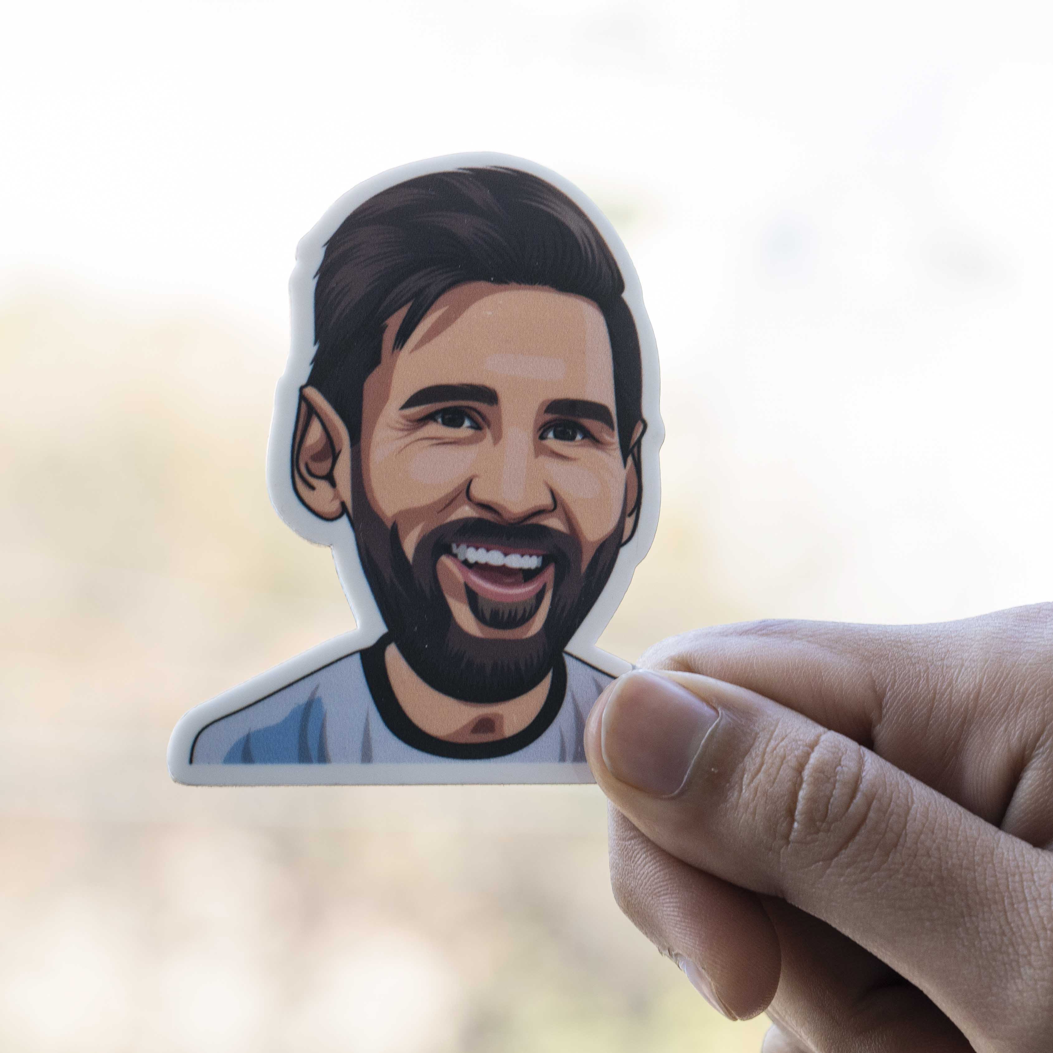Bigsmall_cc Messi Fridge Magnet - view 4