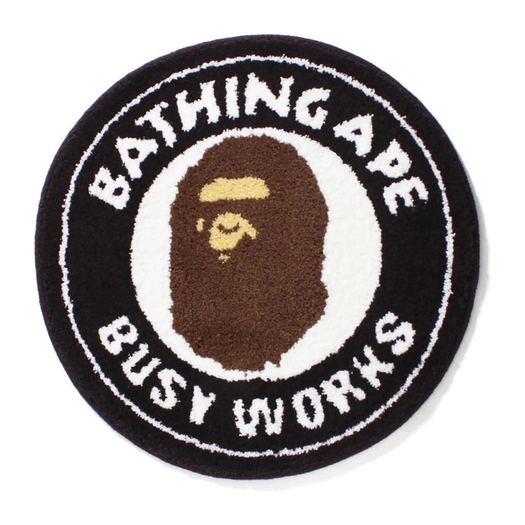Sneaker Cafe Mumbai Bape Busy Works Rug – Black/Brown