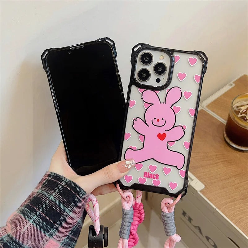 Peeperly Rabbit Delight Charming Phone Case – No Color - view 6
