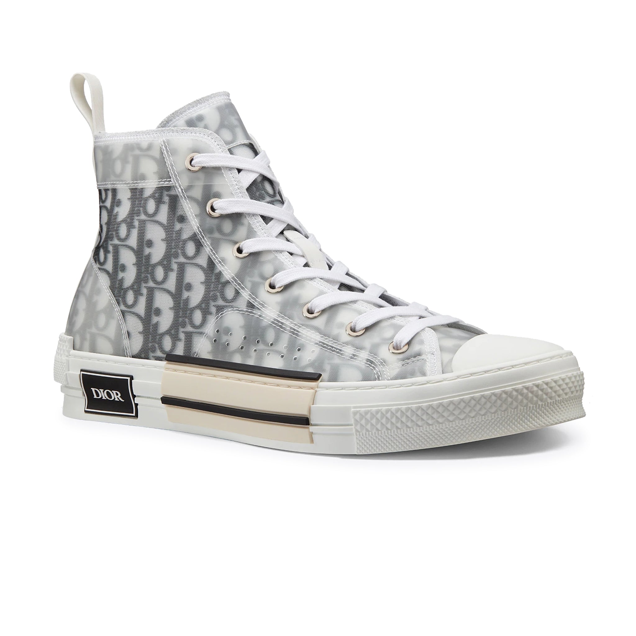 Dior B23 Dior Oblique High White Sneaker - view 2