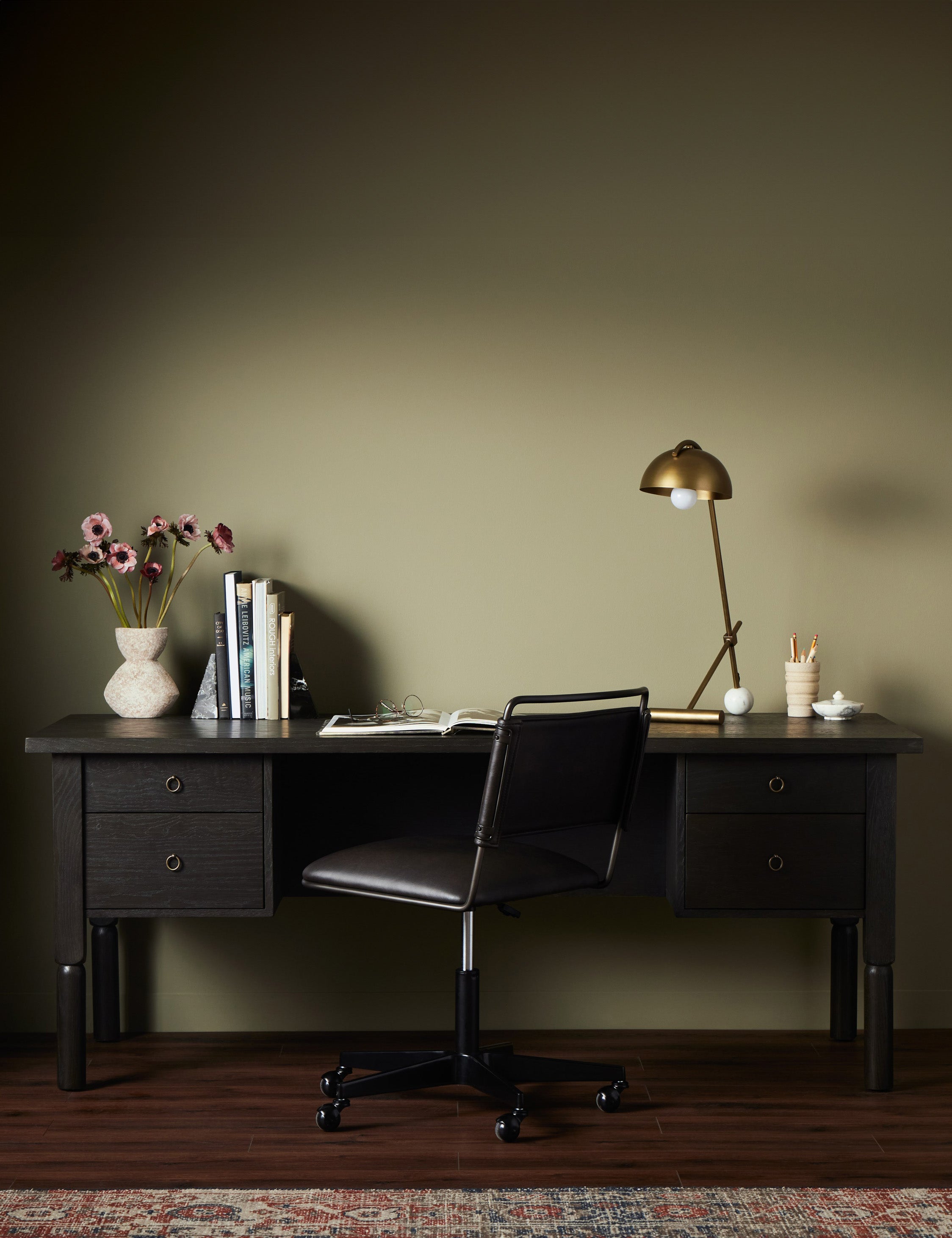 Lulu and Georgia Amryn Desk – Black - view 2
