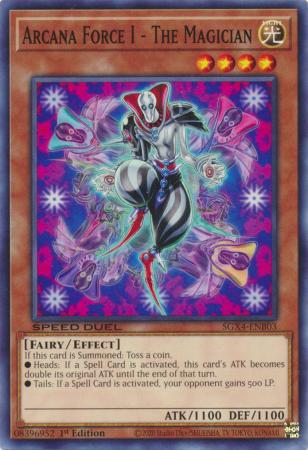 Yu-Gi-Oh! Arcana Force I - The Magician - SGX4-ENB03 - Common - 1st Edition