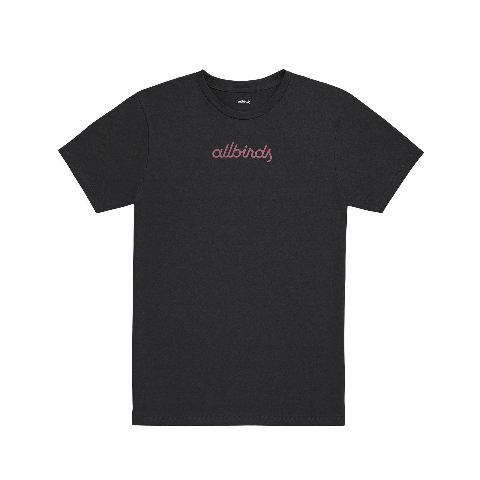 Allbirds Men's Recycled Tee - Logo - Natural Black
