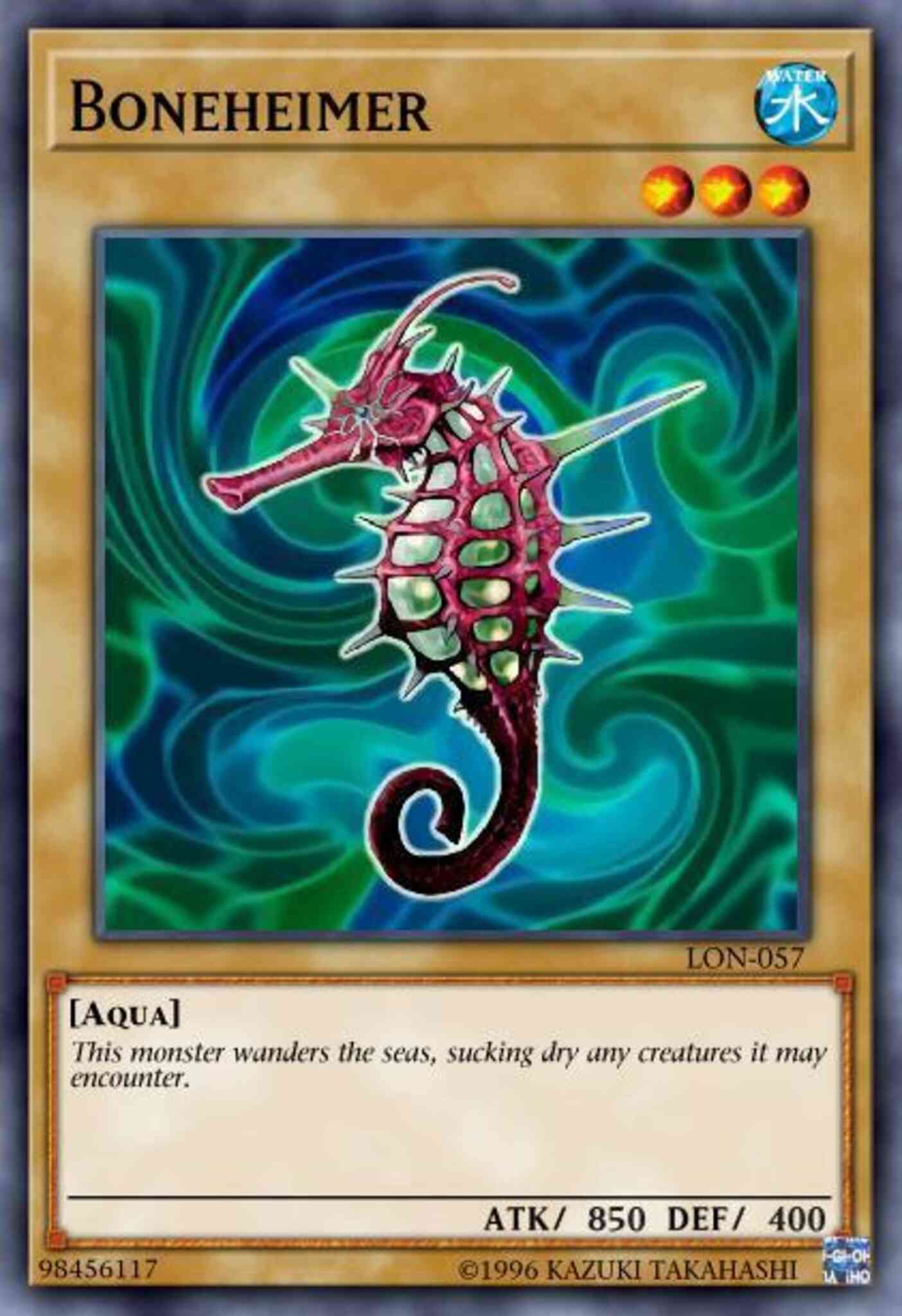Yu-Gi-Oh! Boneheimer - LON-057 - Common - Unlimited