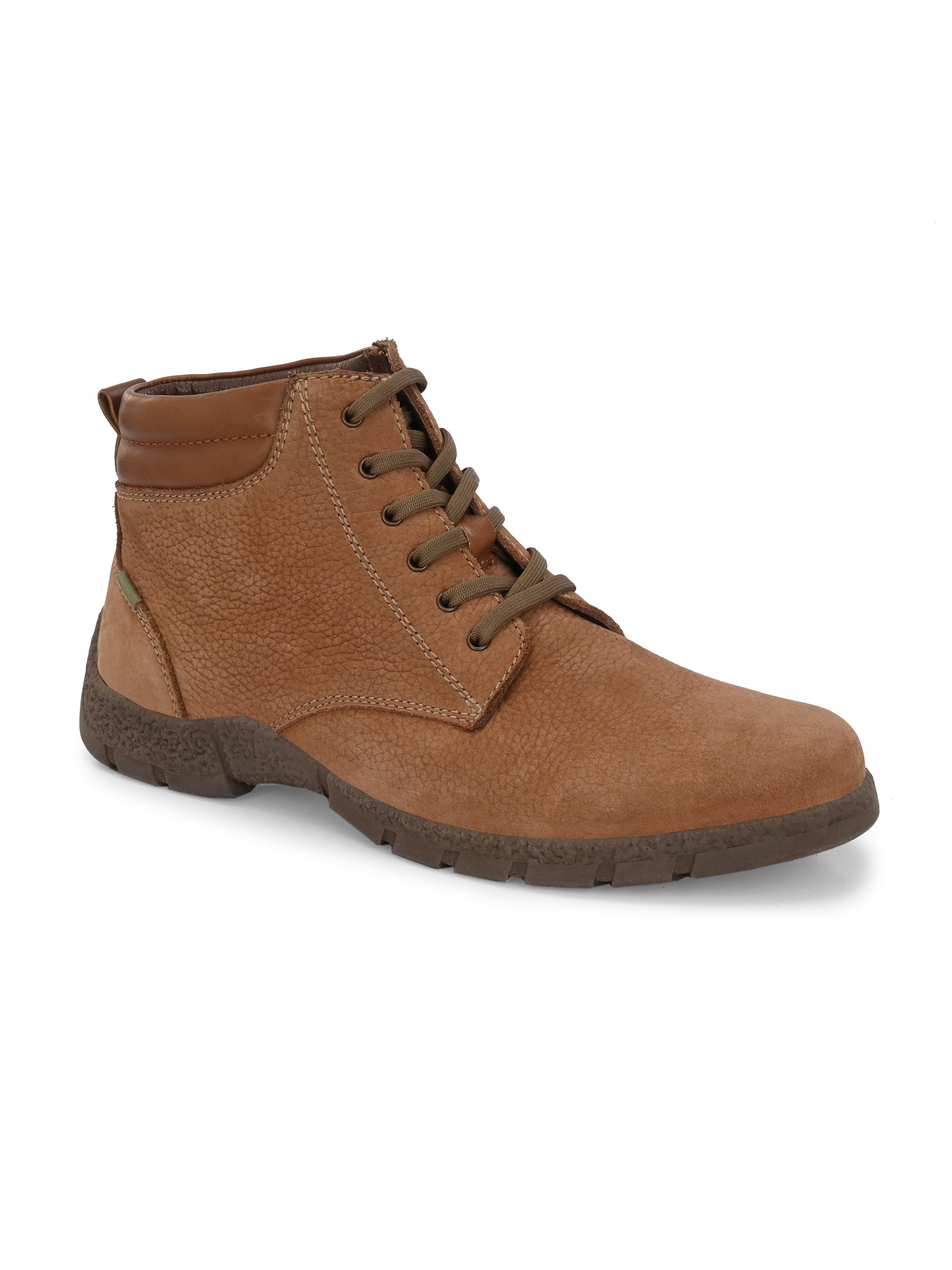 Mudtrail Lace-Up High Ankle Boots by Aspeerio - view 5