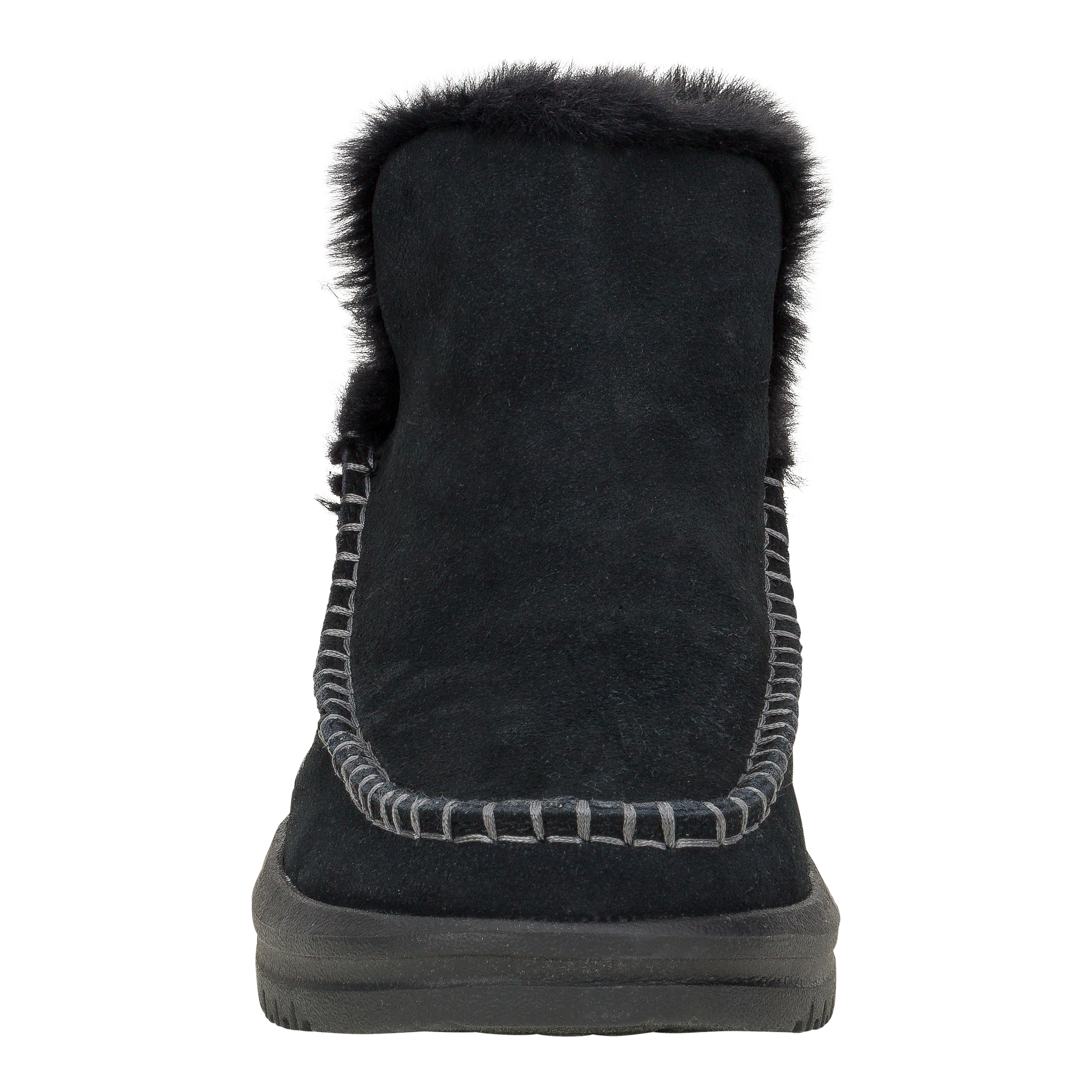 HEYDUDE shoes Camden Suede - Black/Black – Women's - view 3
