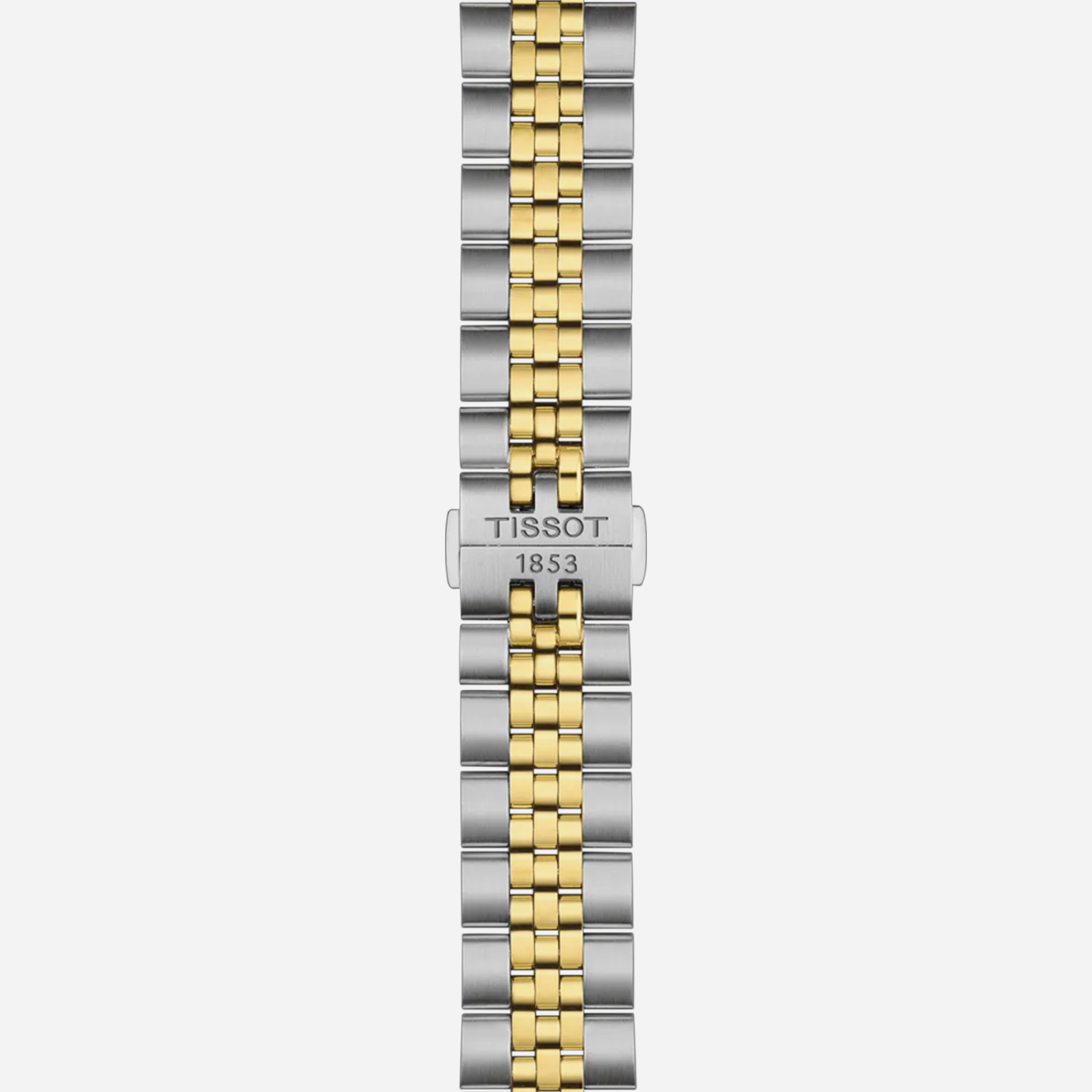 Tissot Ballade 40mm Silver Dial Grey Yellow Gold PVD Stainless Steel Watch - view 3