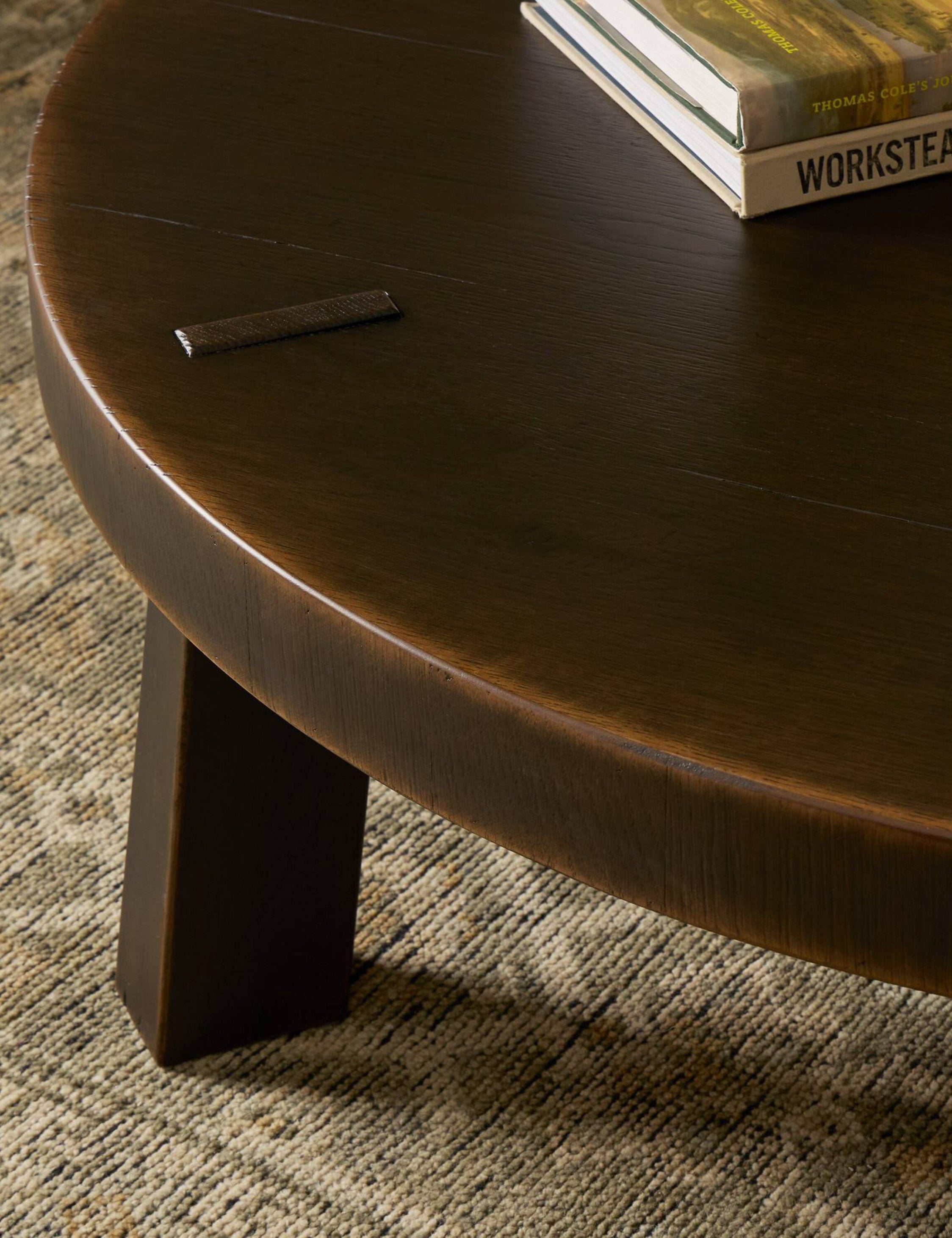 Lulu and Georgia Sadira Round Coffee Table by Amber Lewis x Four Hands - view 11