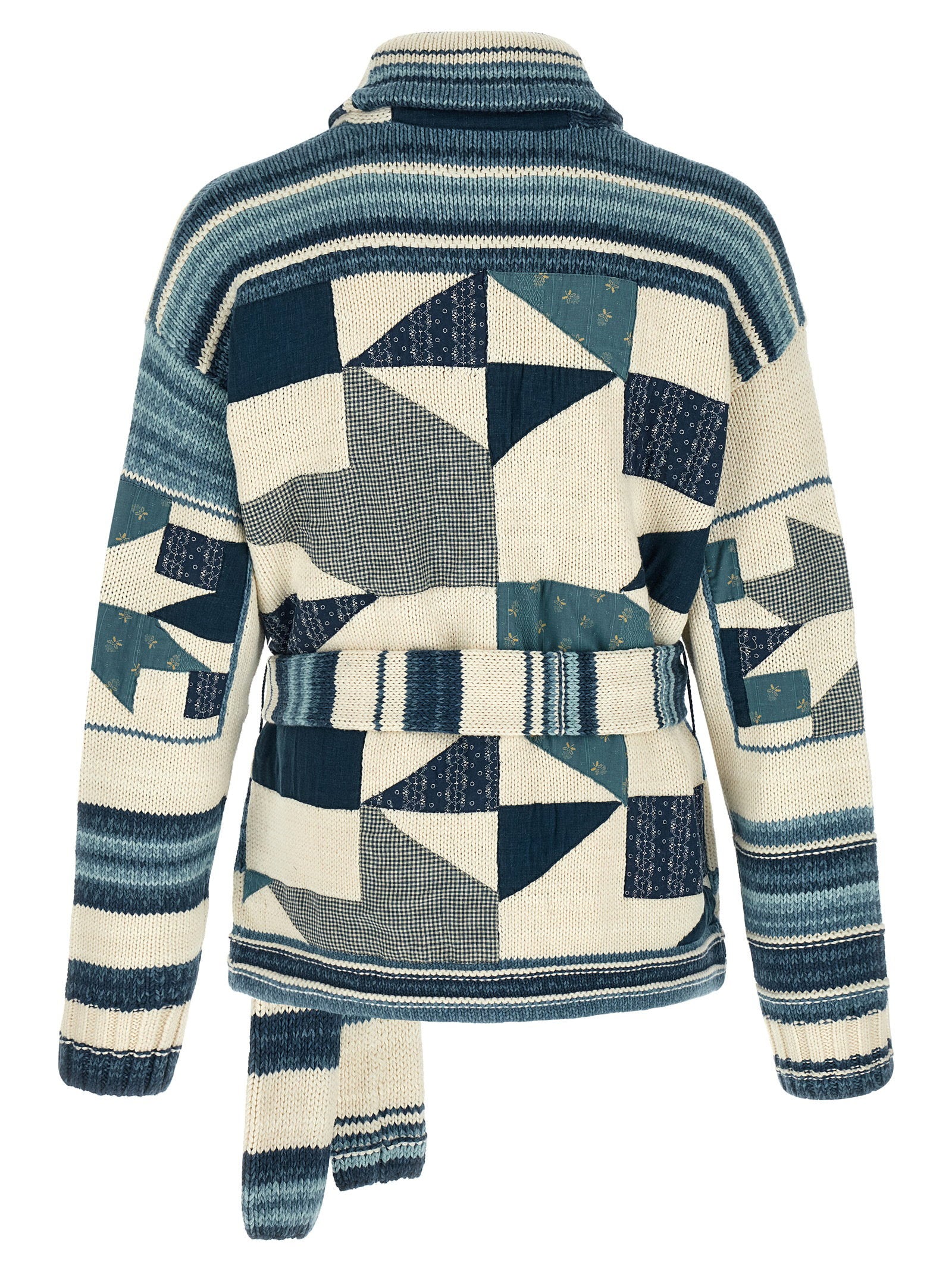 Polo Ralph Lauren Patchwork Cardigan – 87% cotton, 13% linen - view 2